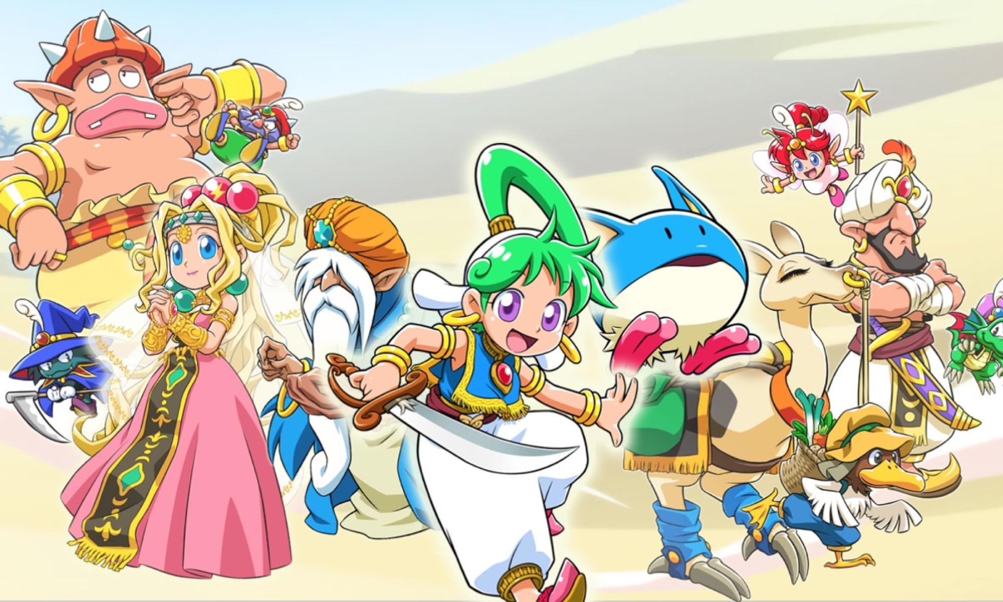 Asha in MOnster World