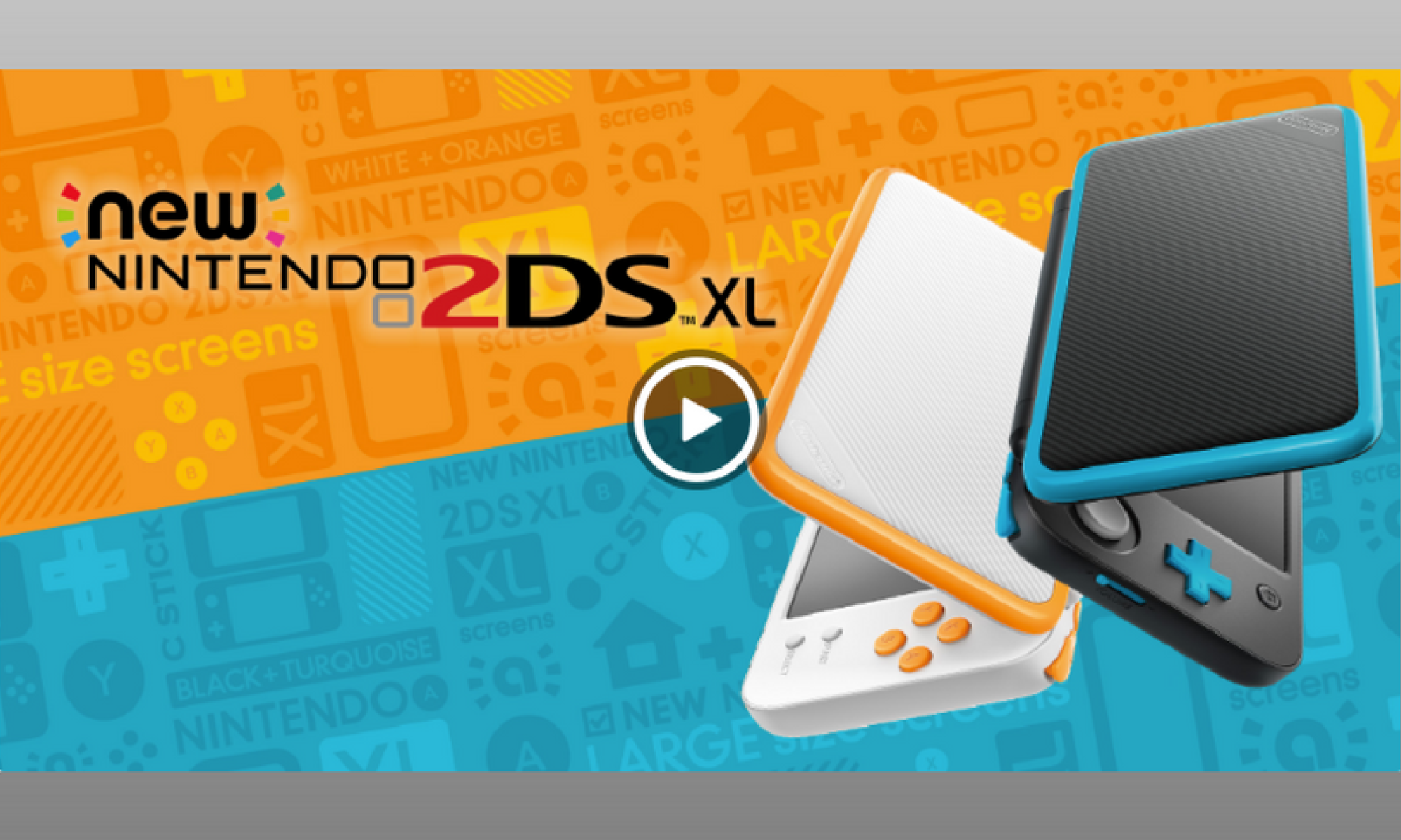 New Nintendo 2DS XL nostokuva