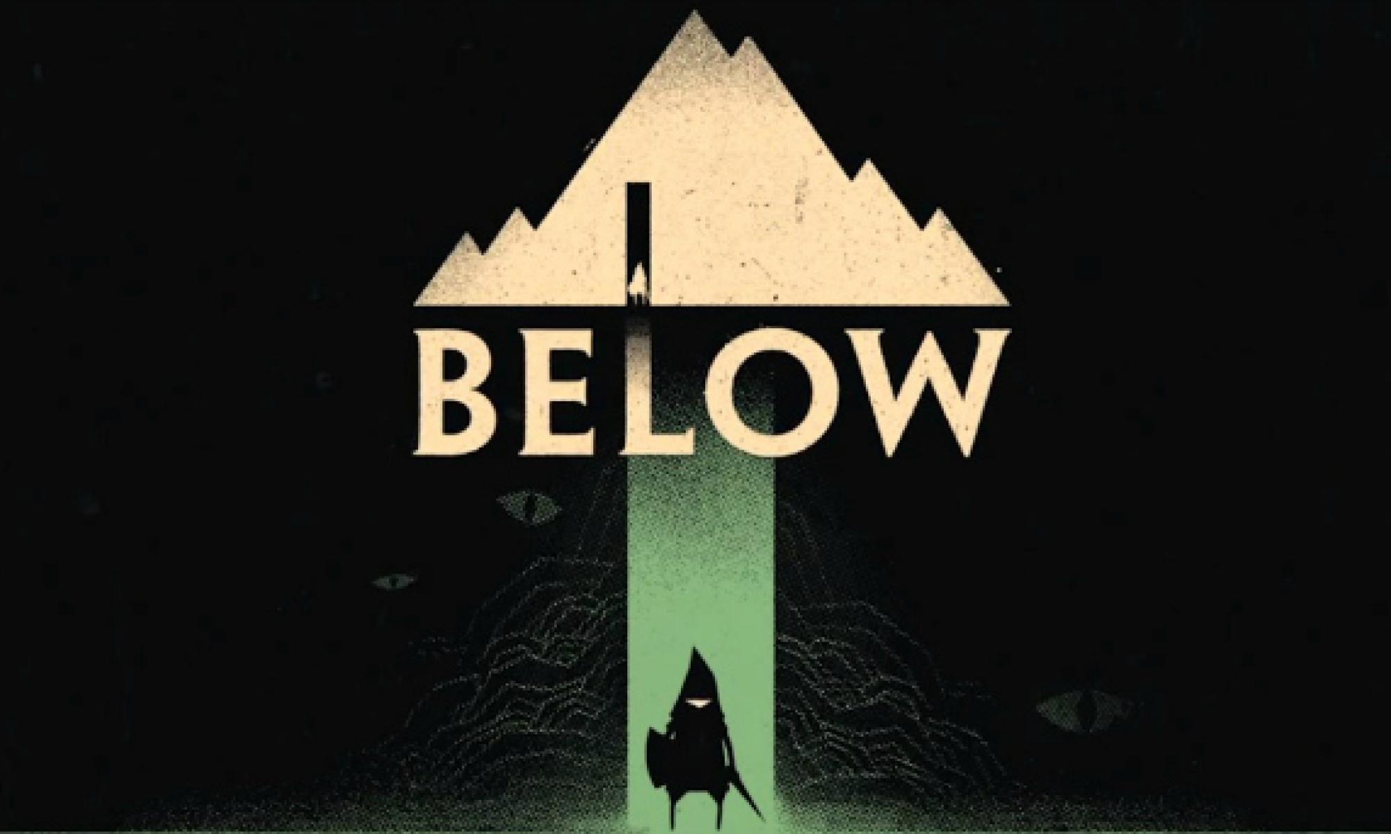 Below