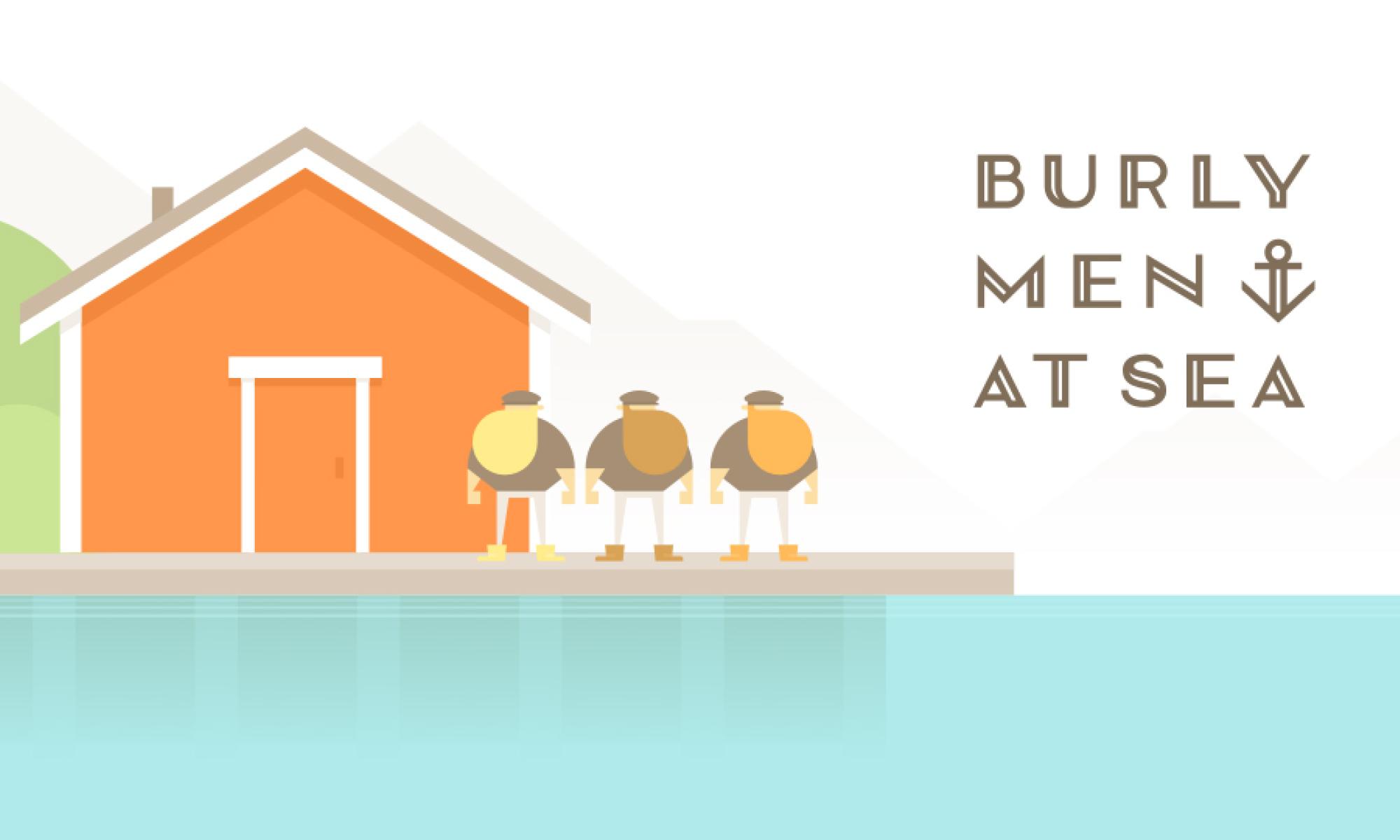 Burly Men at Sea kansikuva