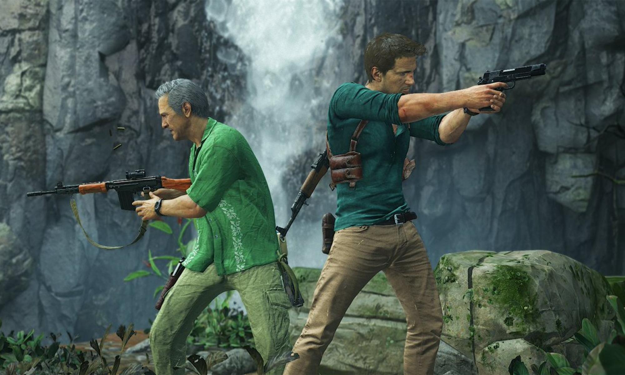 Uncharted 4 Nathan ja Sully