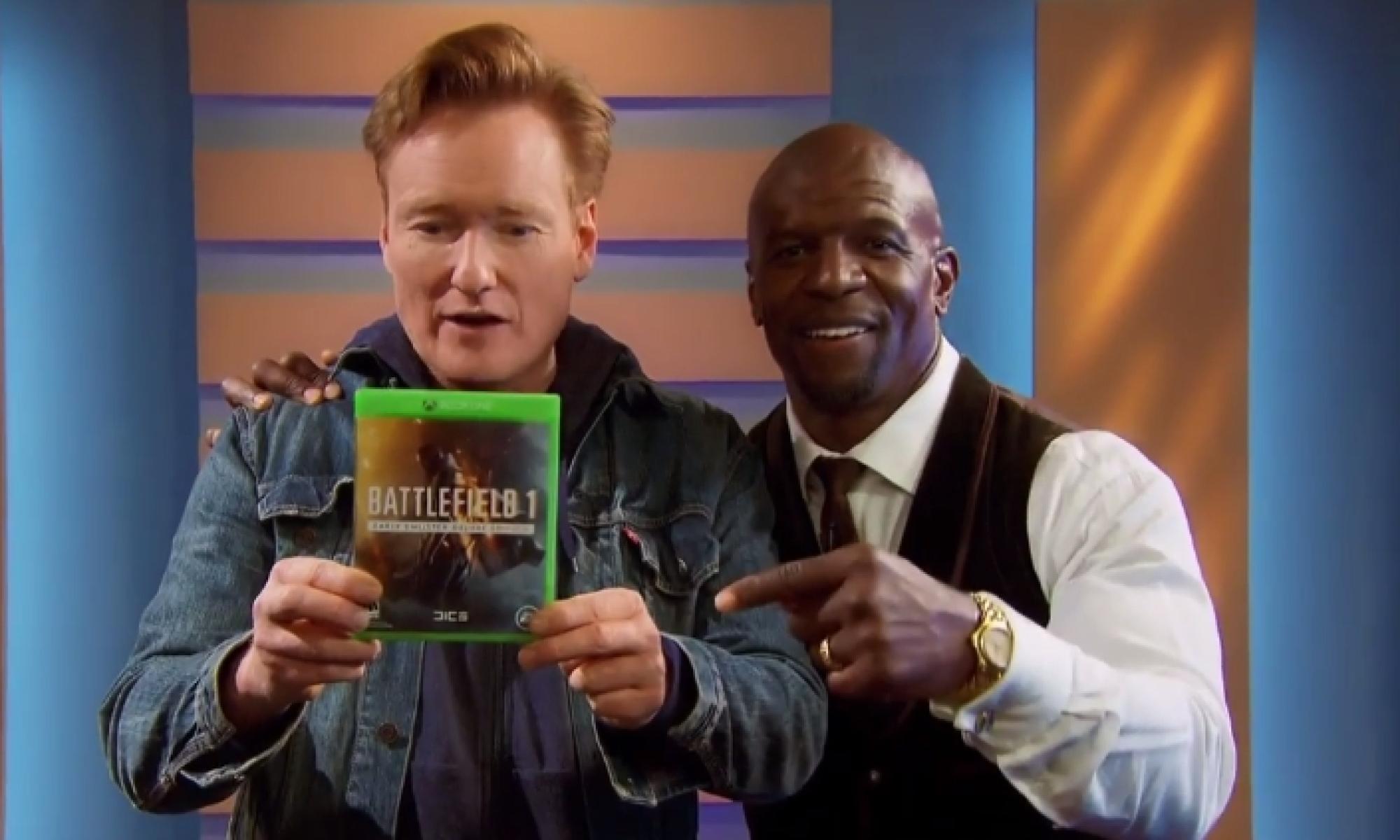 Conan ja Terry Crews Battlefield 1
