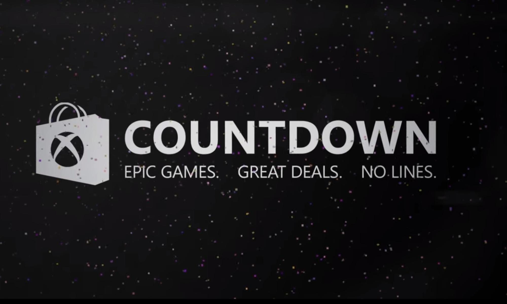 Countdown Sale Xbox