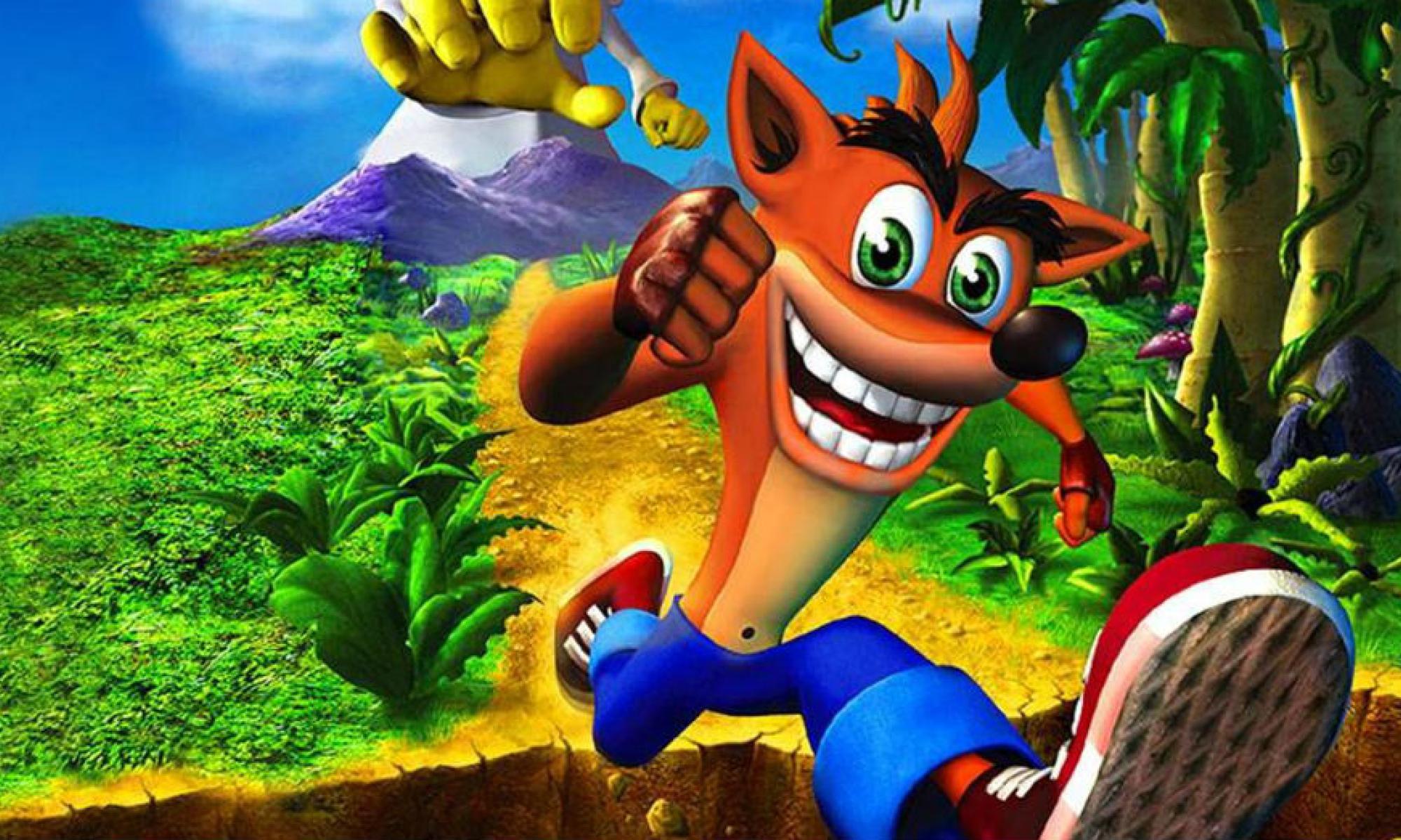 Piirroskuva Crash Bandicootista