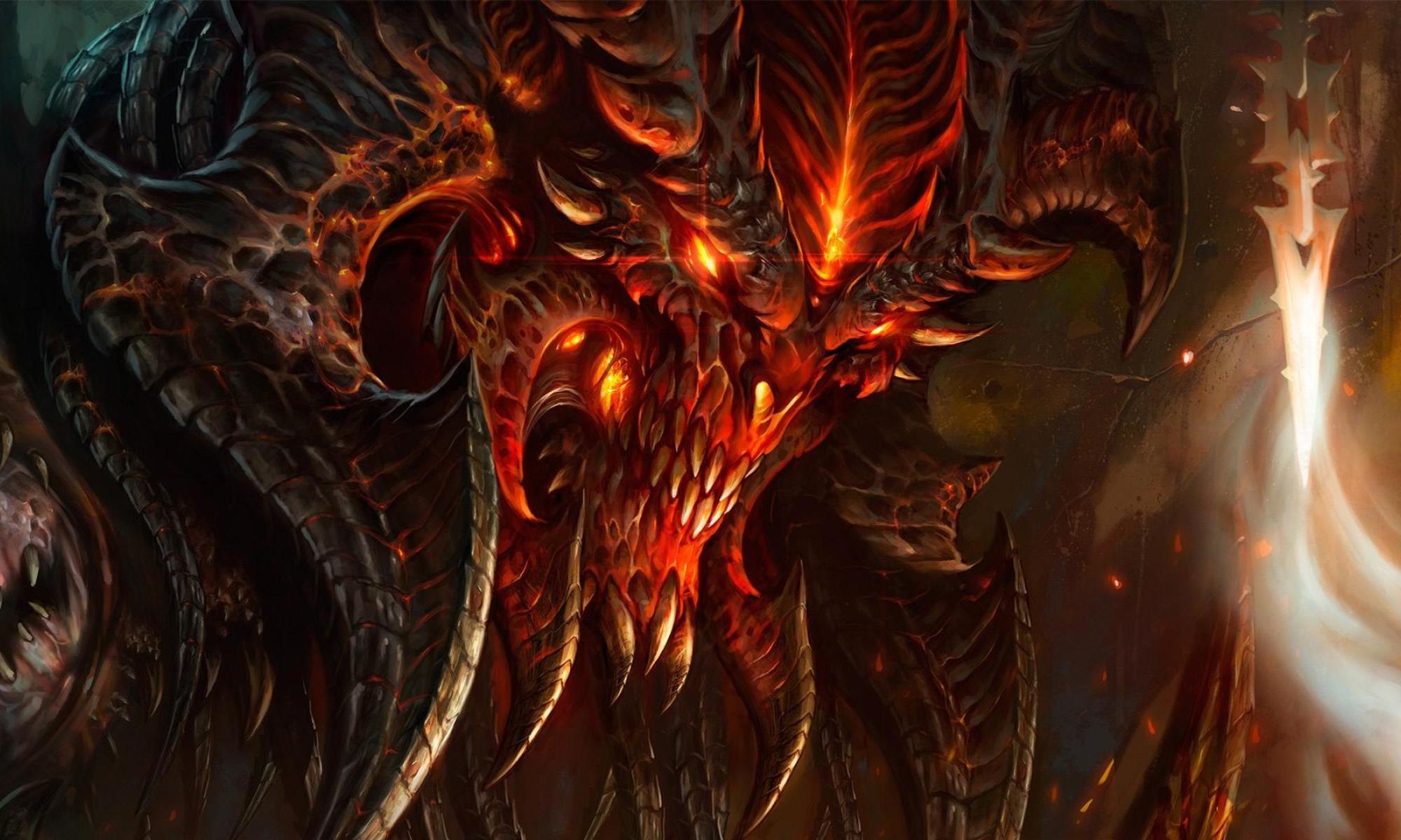 Diablo itse pahis kuvissa Blizzard