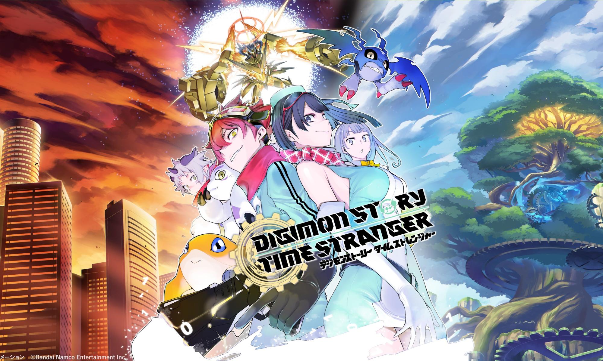Digimon Story Time Stranger – logo