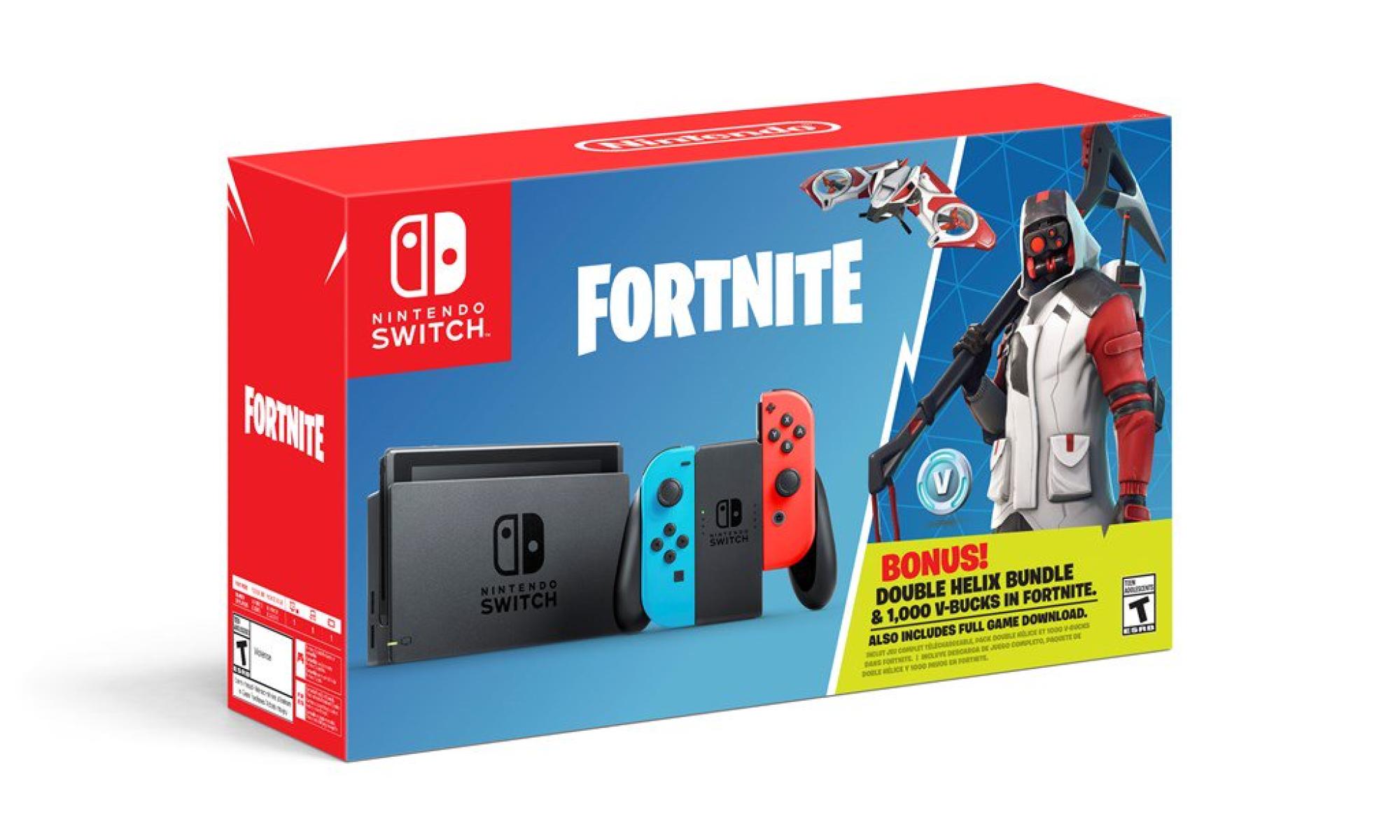 Nintendo Switch konsoli Fortnite bundle