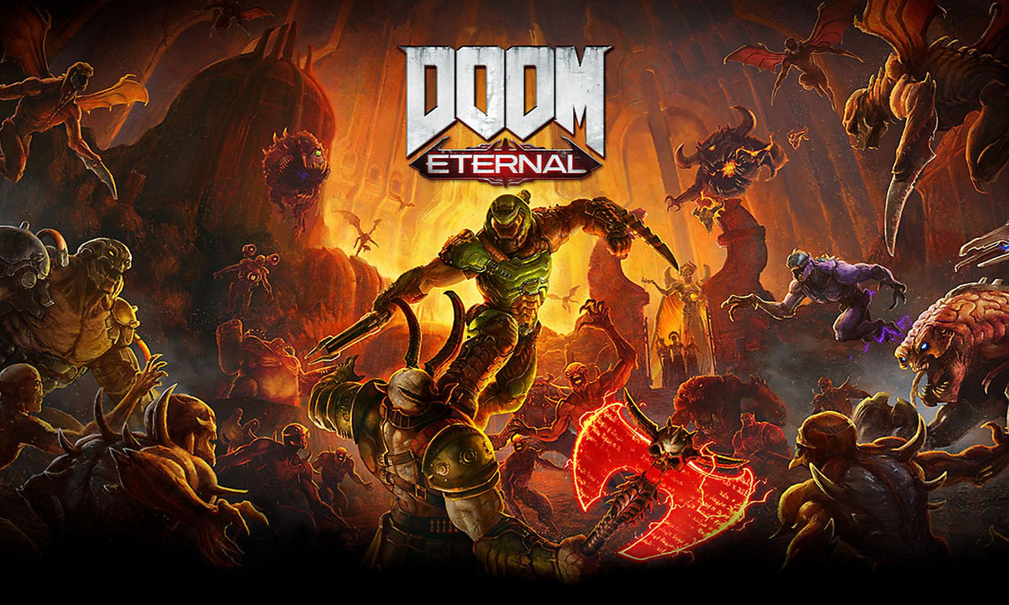 DOOM Eternal mainoskuva