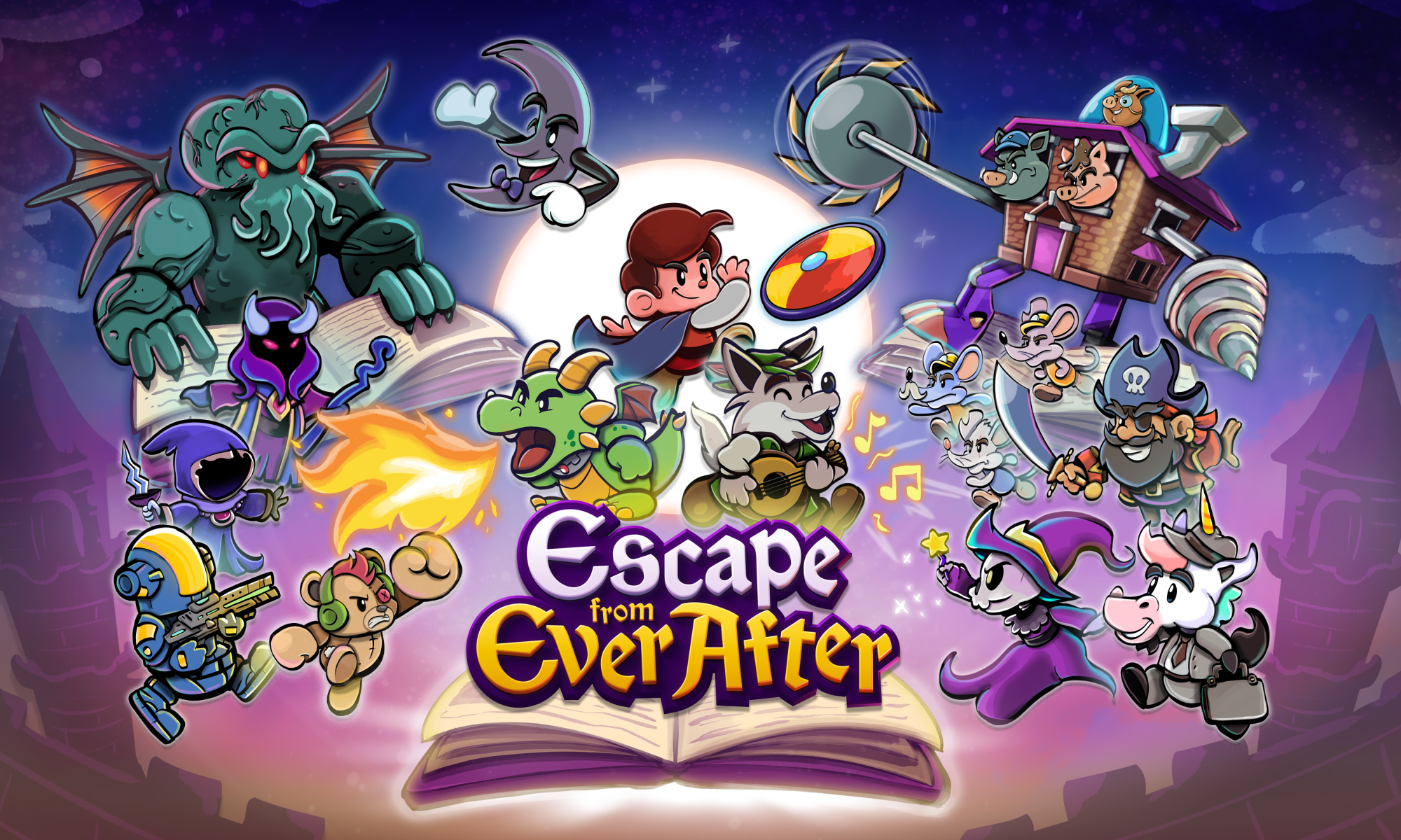 Escape from Ever After: Logo