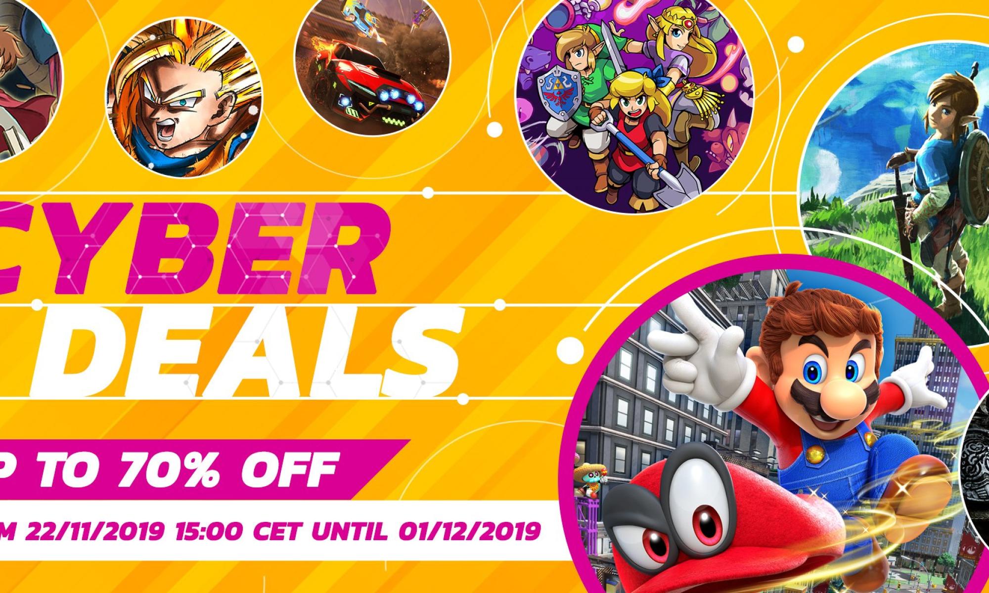 Nintendo Cyber Deals