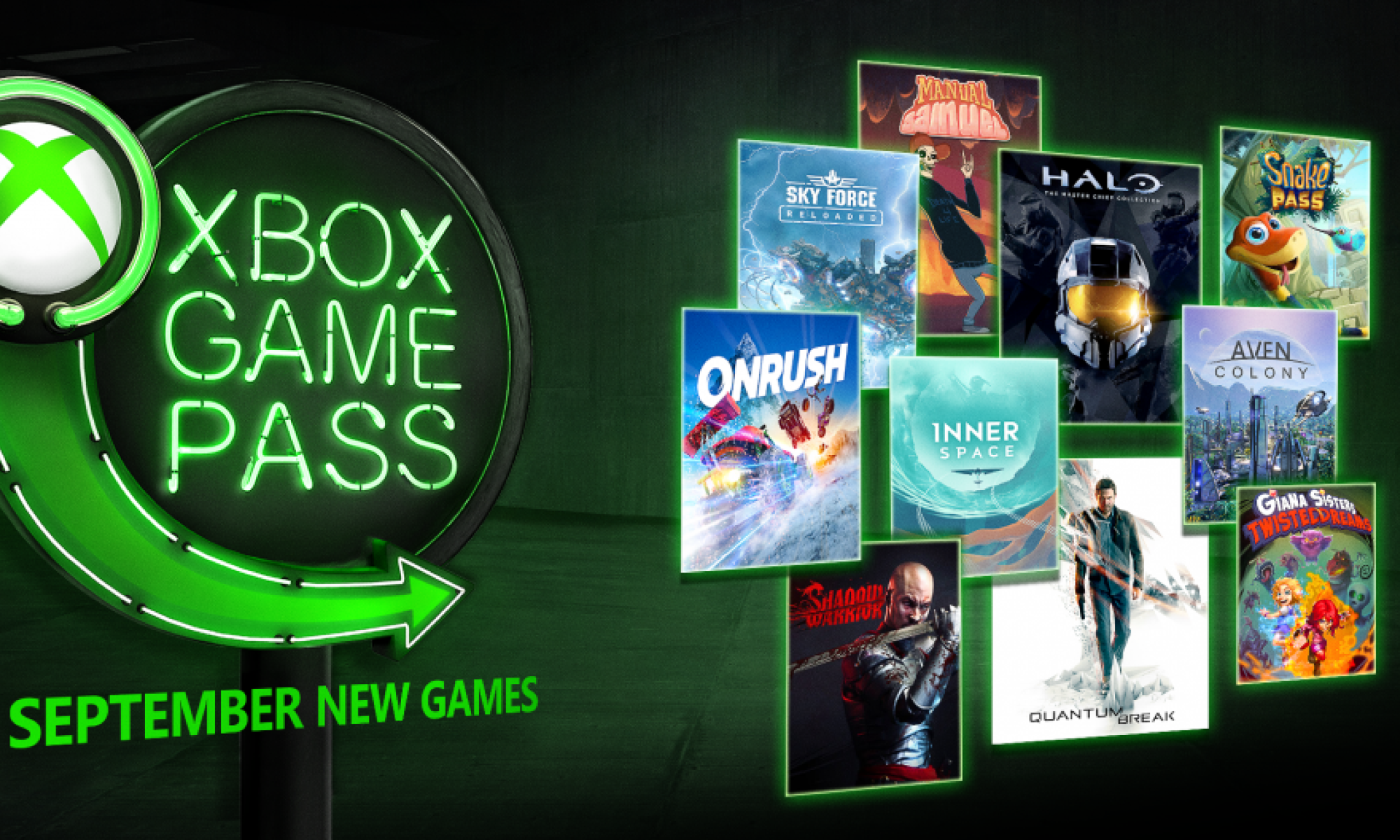 Xbox Game Pass syyskuu