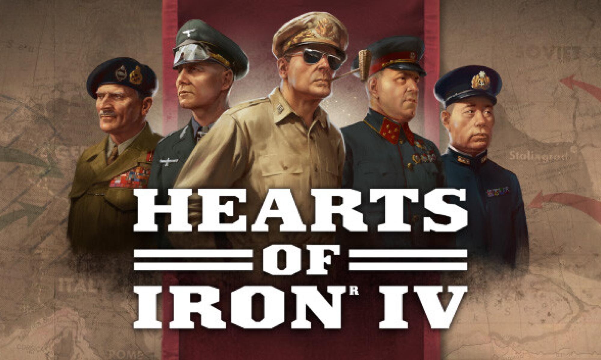 Hearts of Iron 4 Header