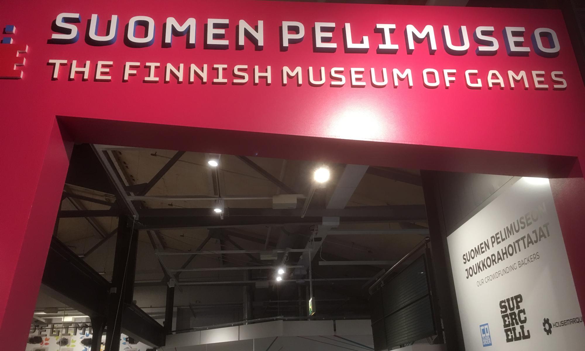 Tervetuloa Suomen pelimuseoon!
