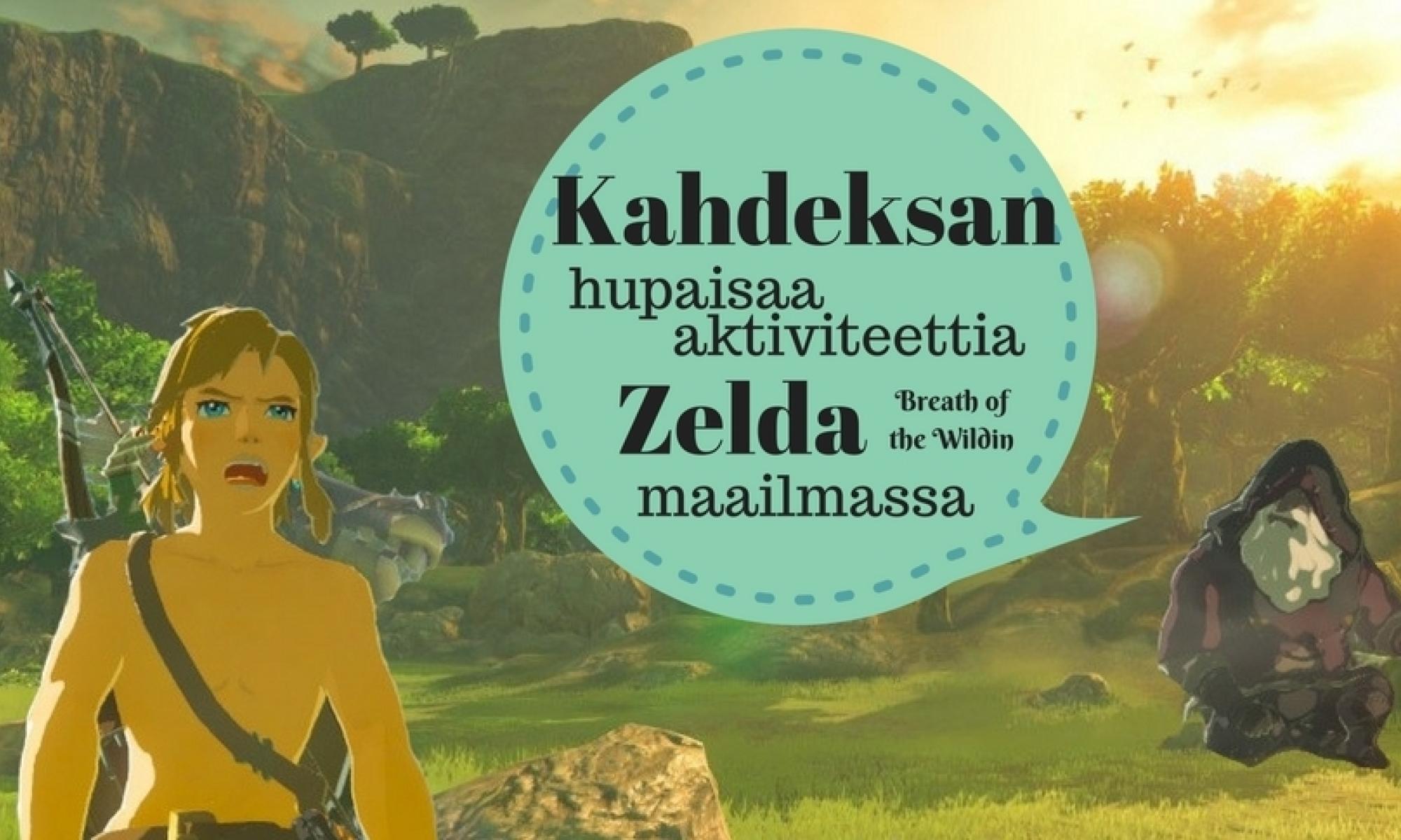 The Legend of Zelda Breath of the Wild artikkelikuva aktiviteeteista