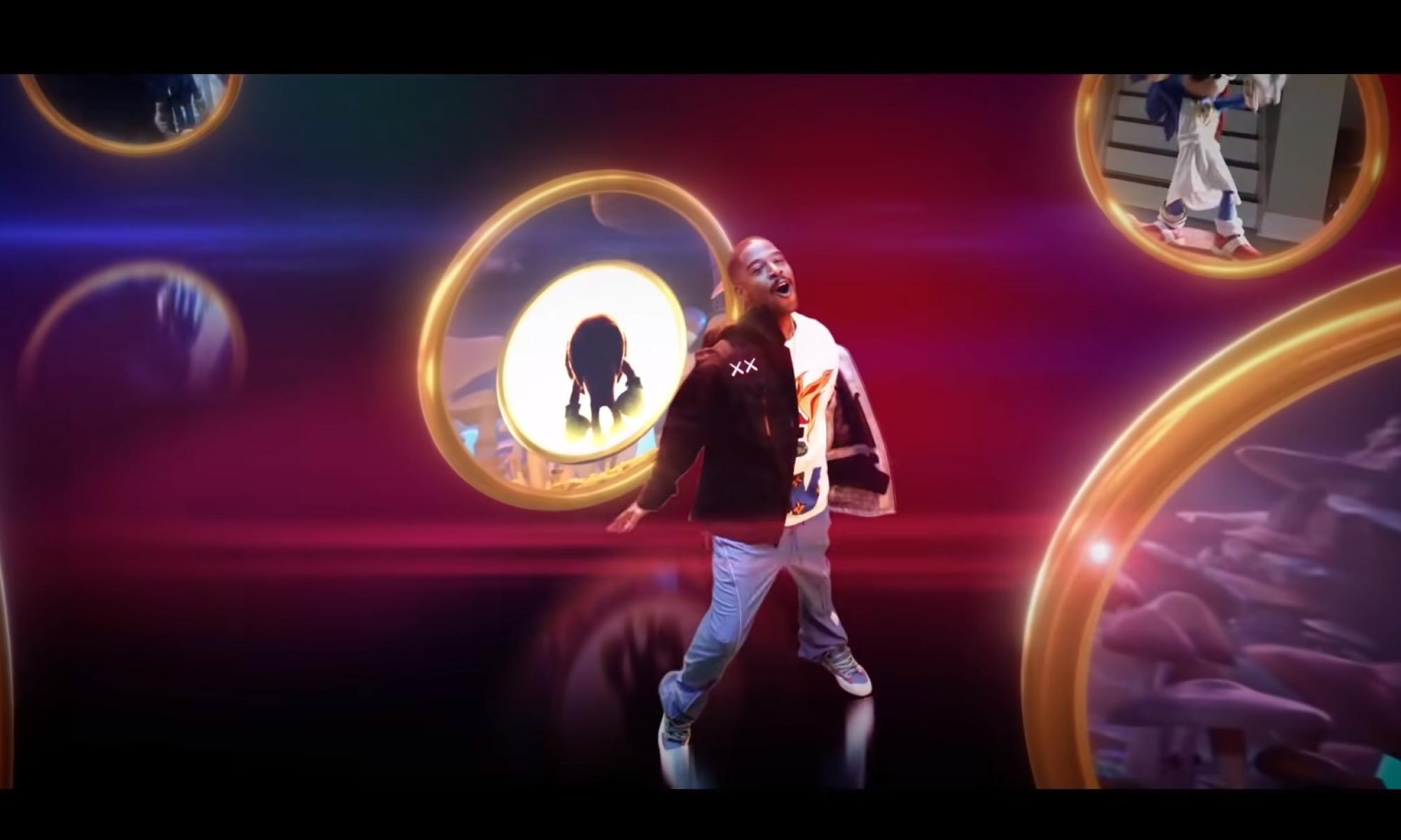 Kid Cudi Sonic the Movie the Hedgehog 2 musiikkivideo