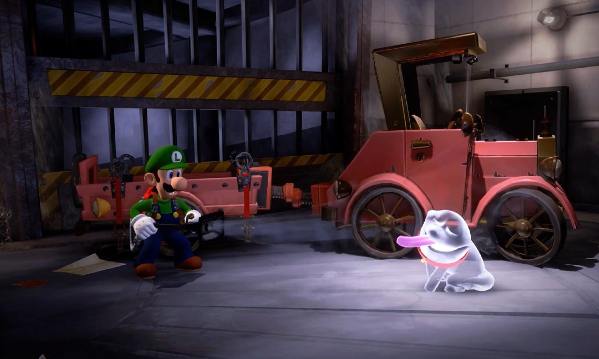 Luigi's Mansion 3 koirahaamu kuvissa