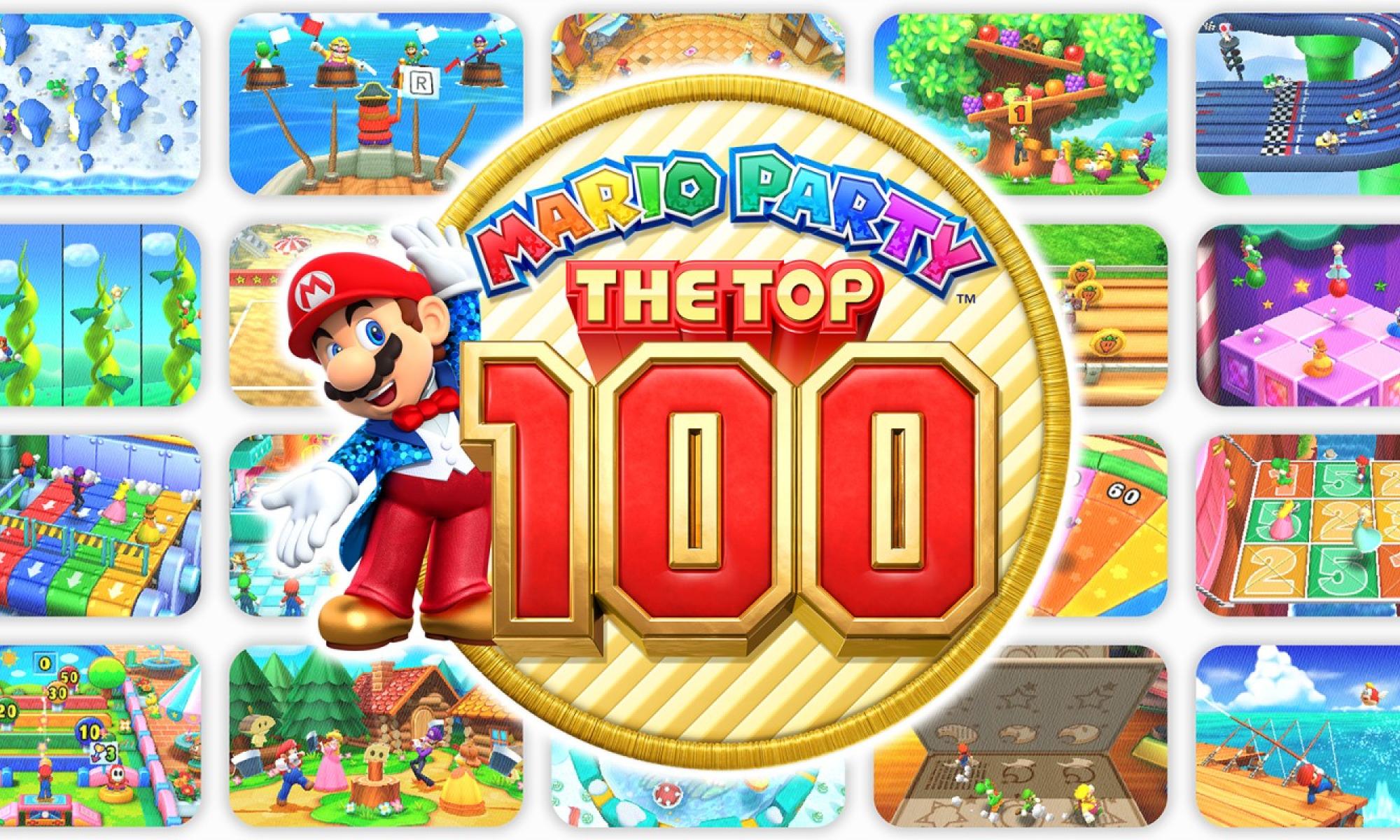 Mario Party The Top 100 kansi 3DS
