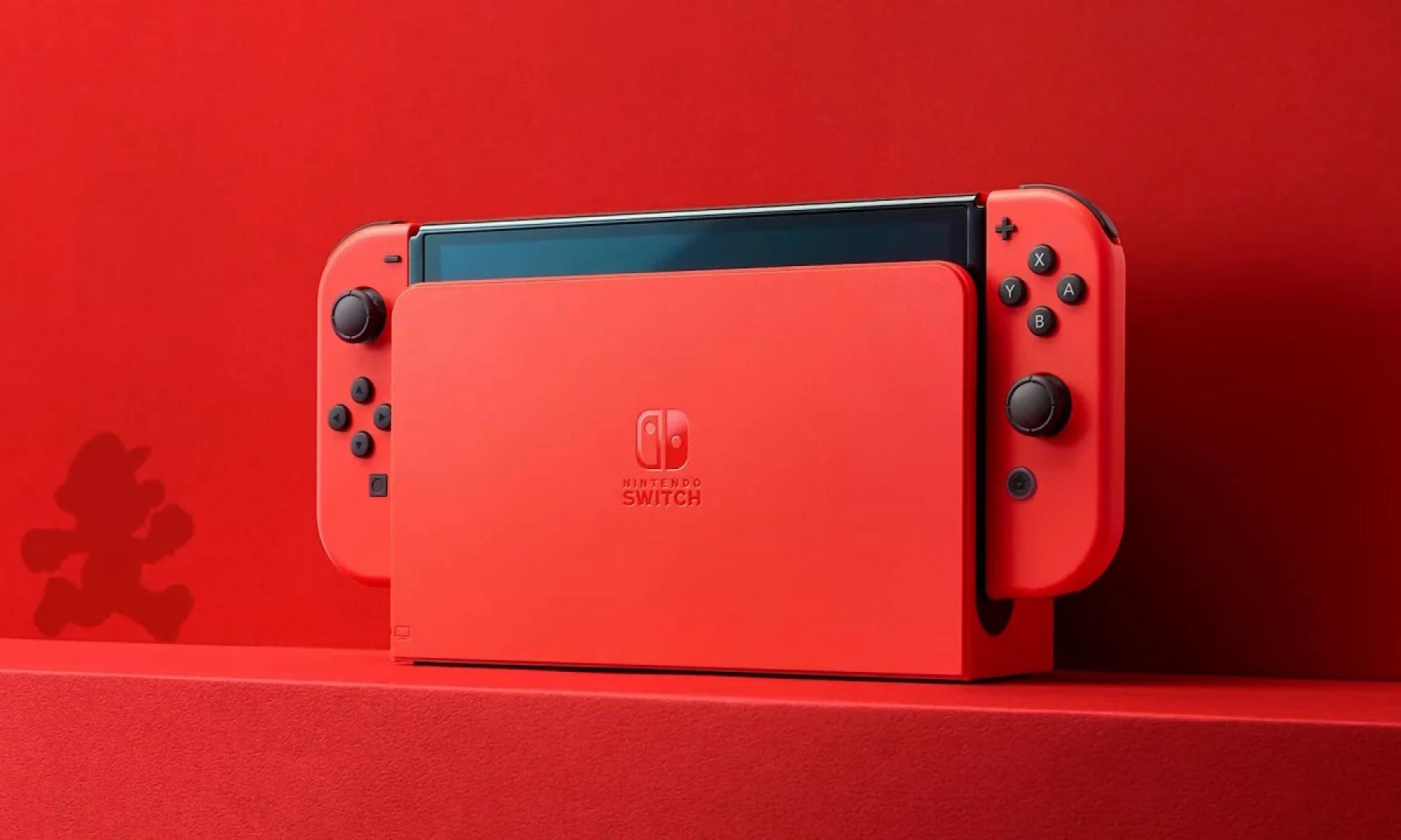 Mario Red Edition Nintendo Switch OLED 1