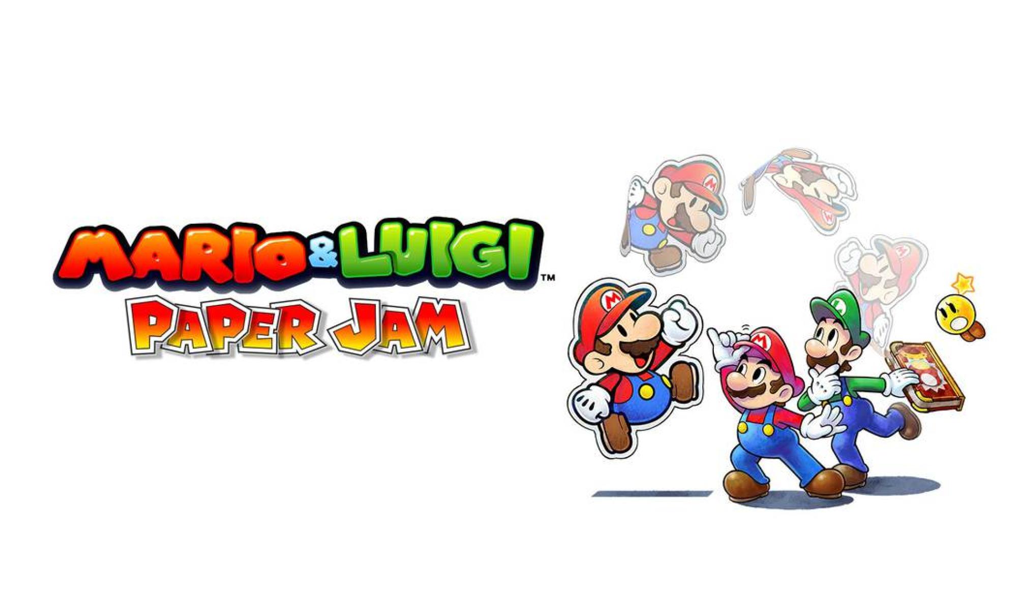 Mario & Luigi: Paper Jam banneri
