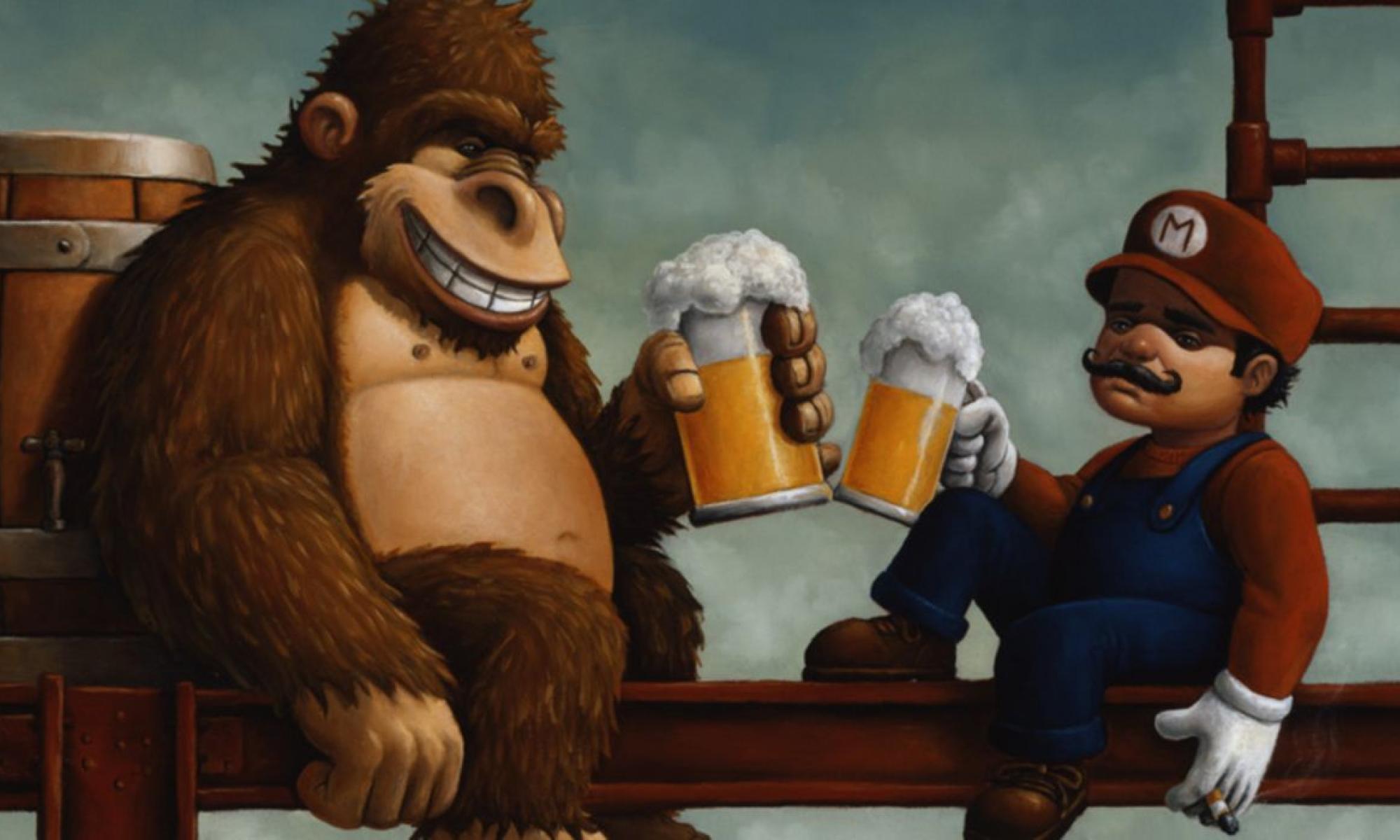 Mario Donkey Kong olut