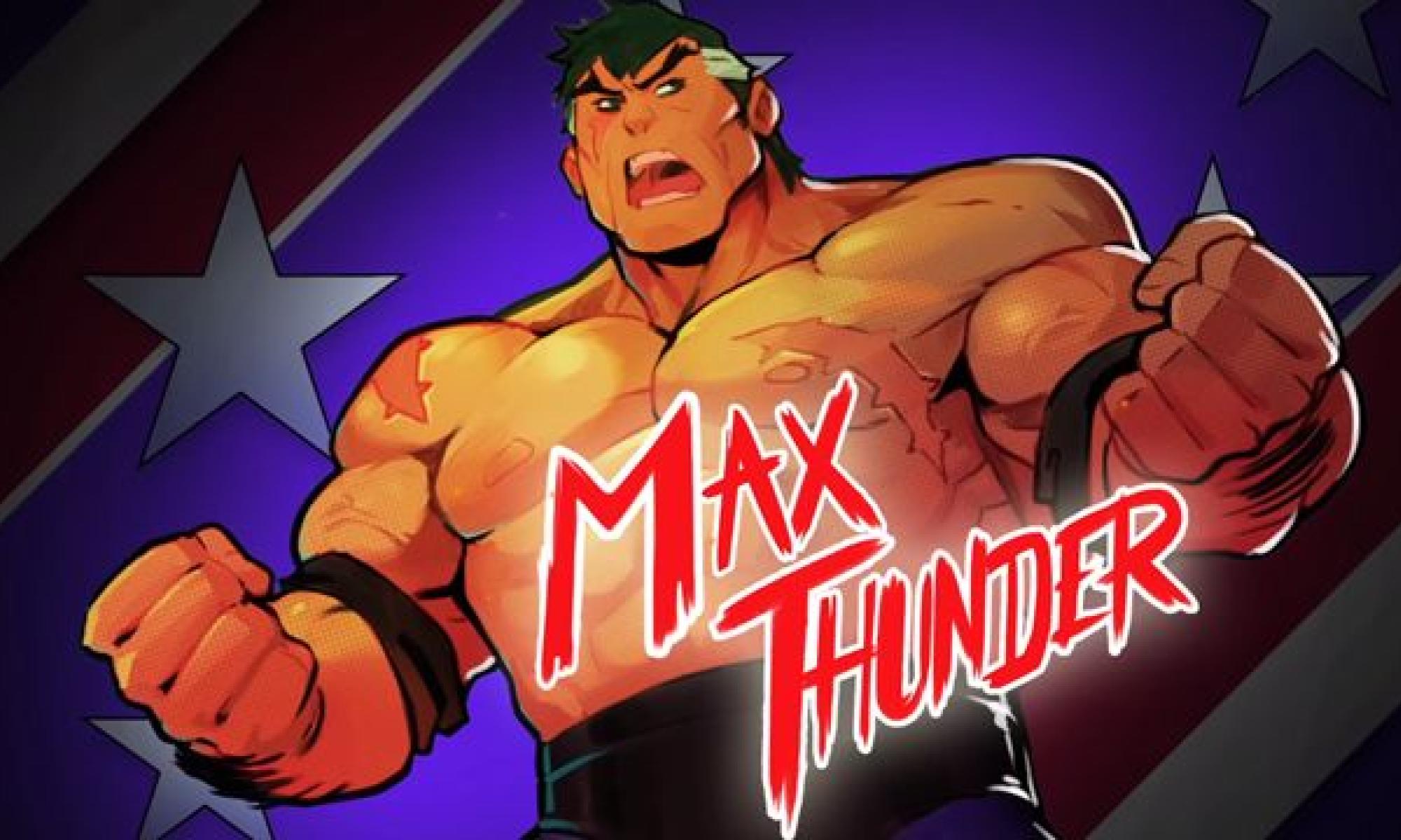 Streets of Rage 4 Max Thunder