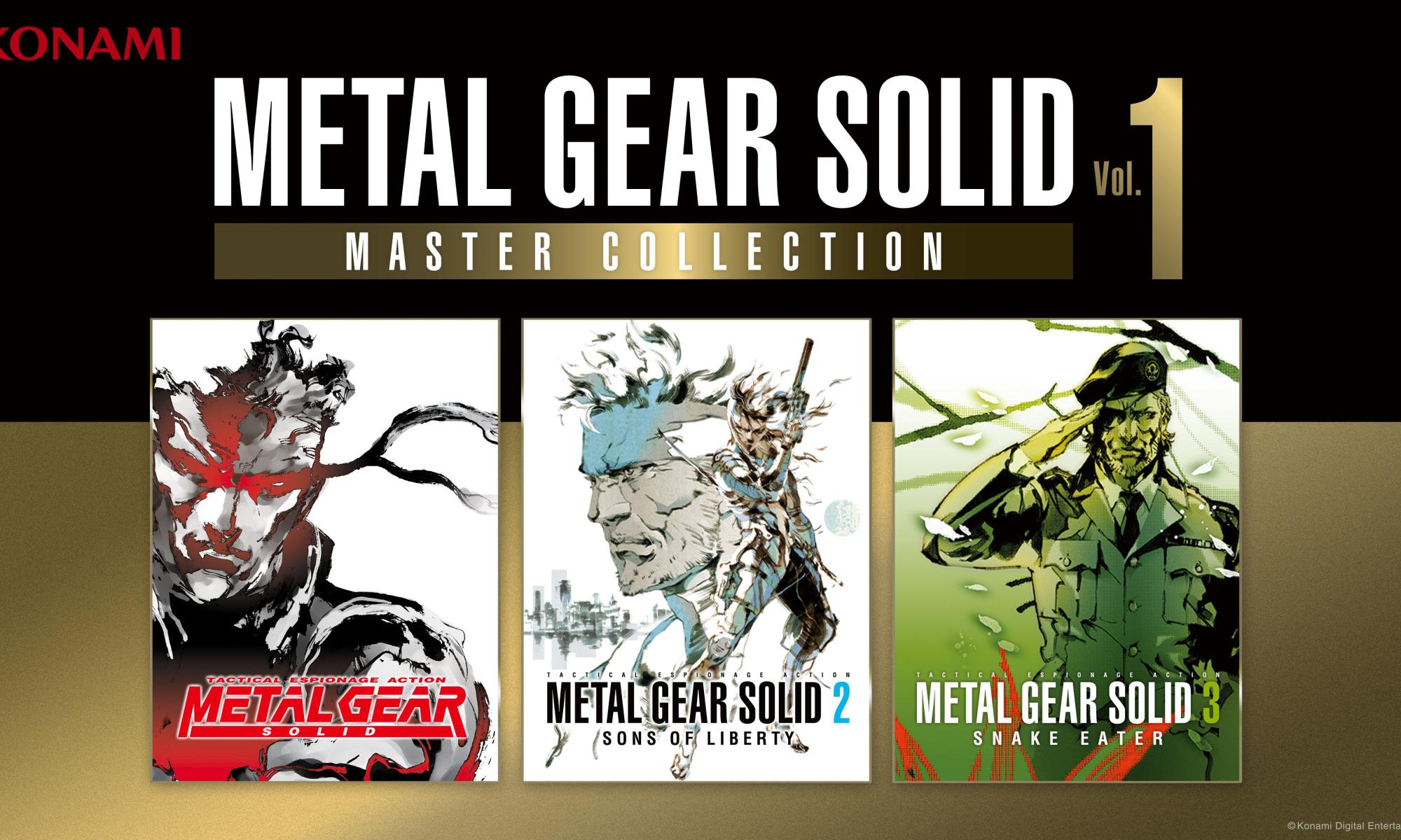 Metal Gear Solid Master Collection Vol 1