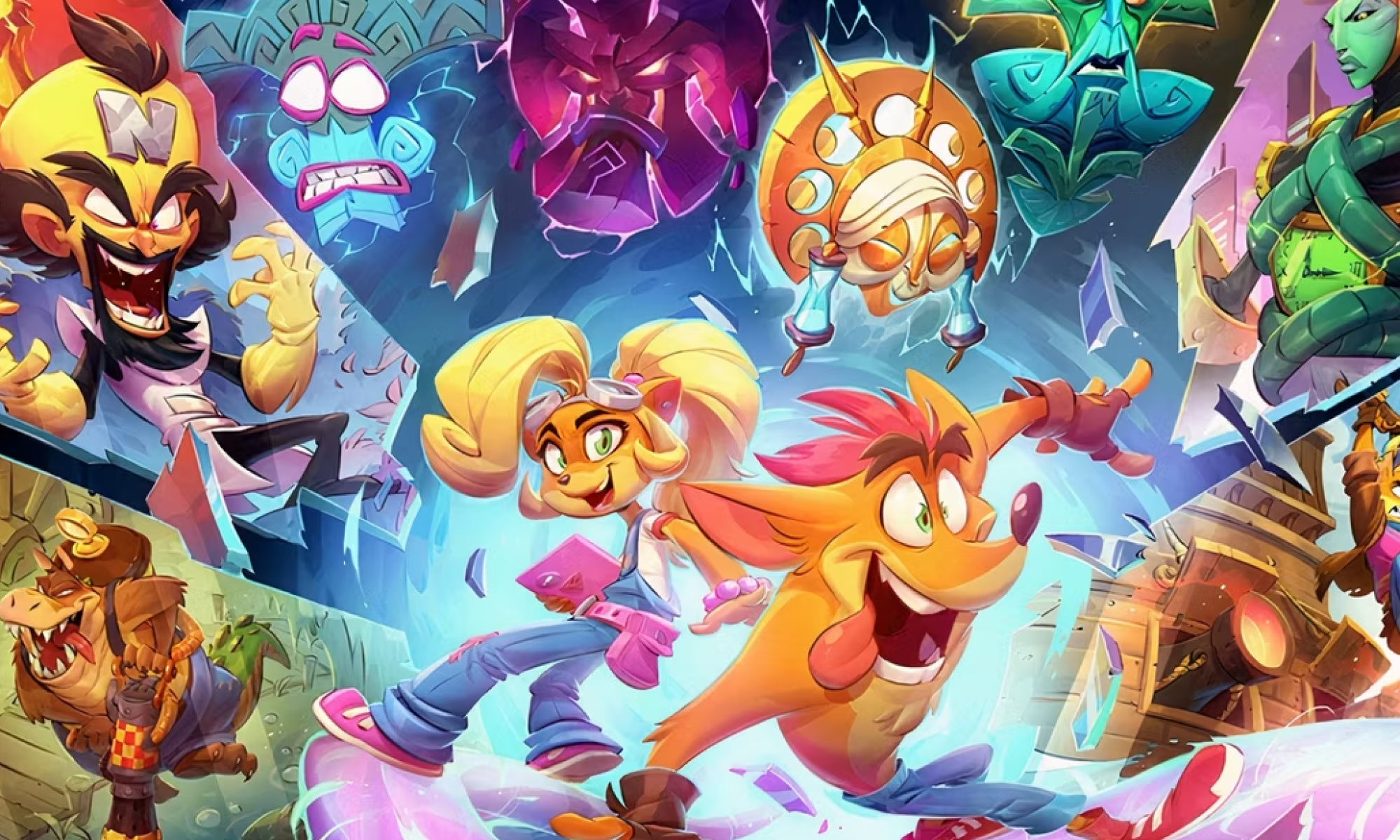 crash bandicoot 4 - concept art