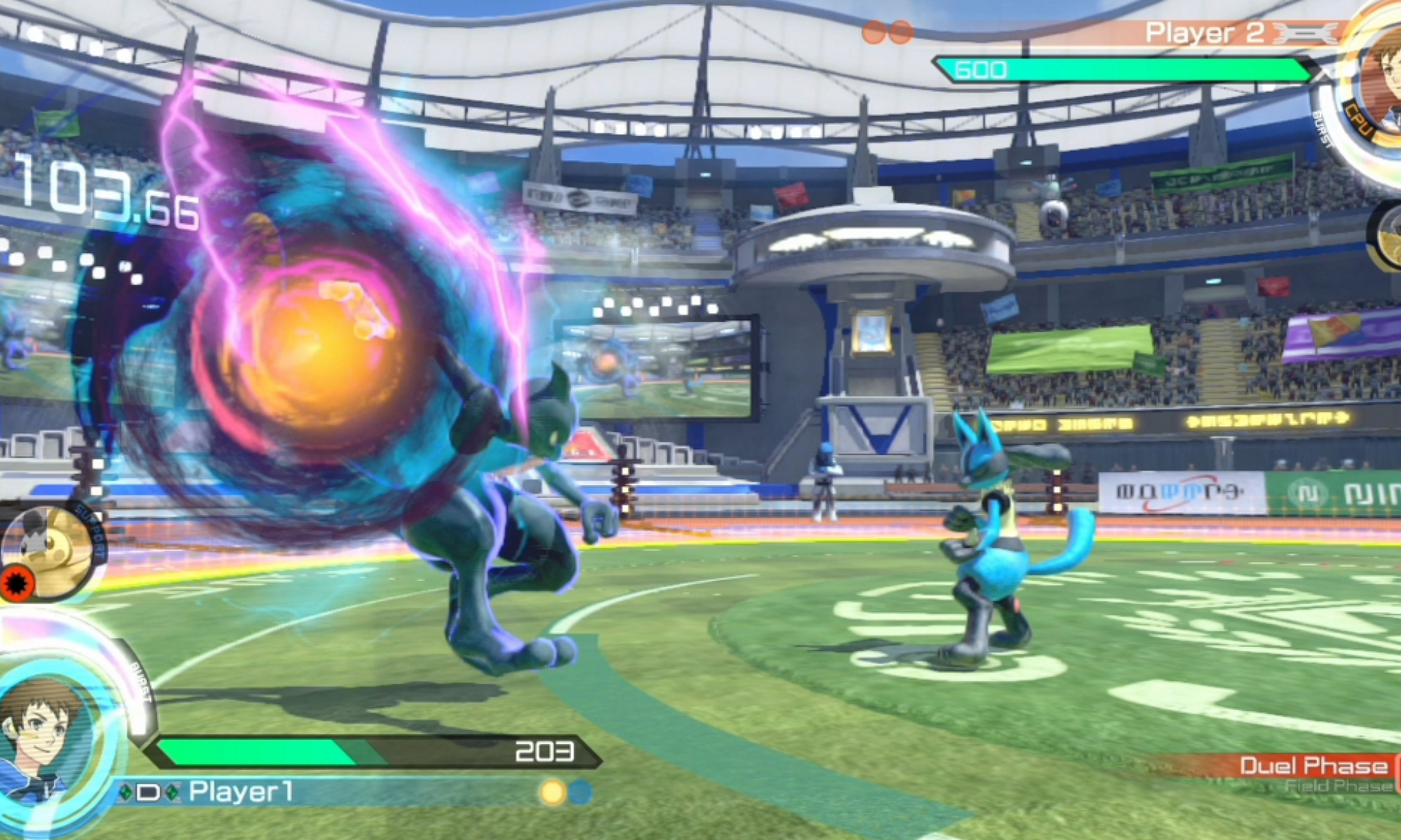 Pokkén tournament taistelukenttä