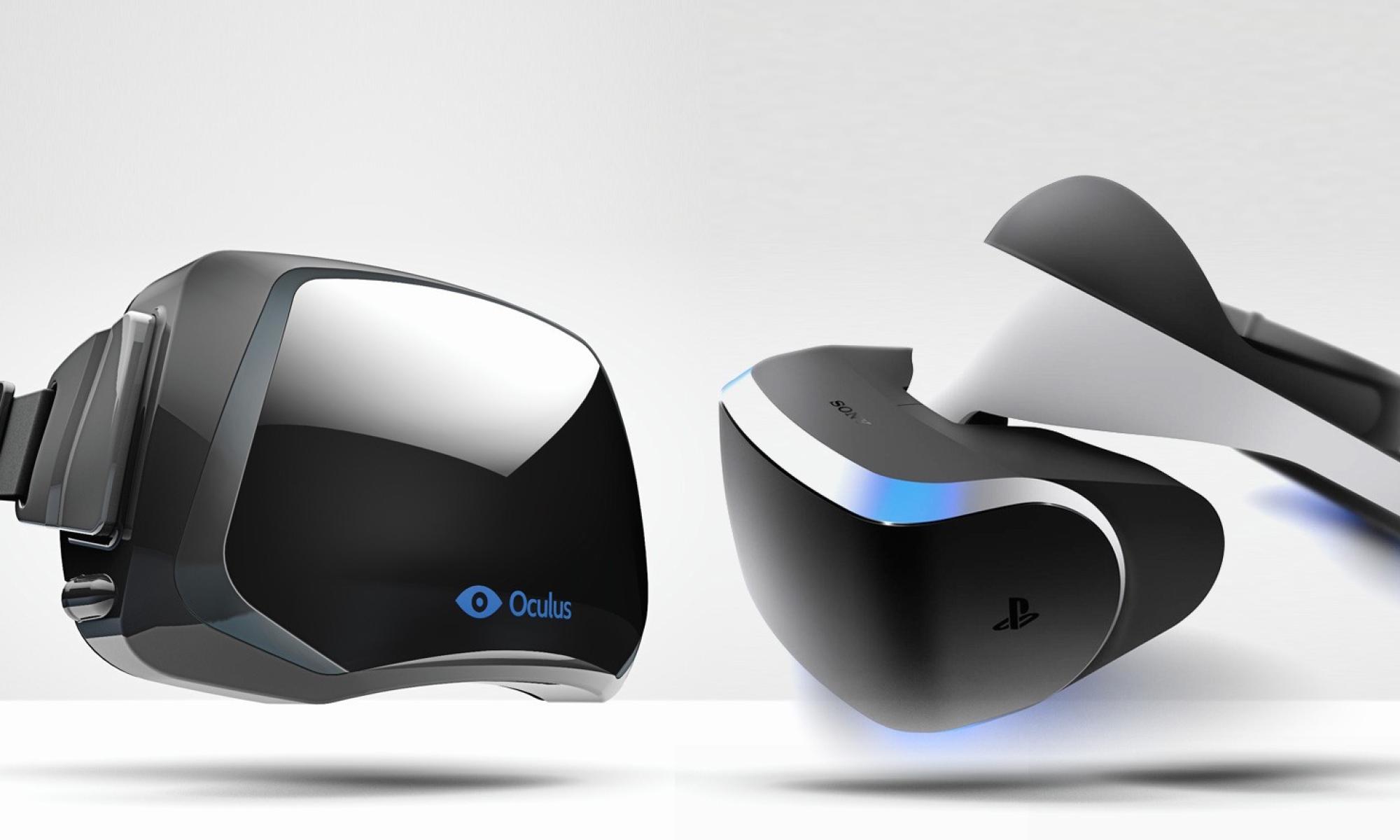 Oculus Rift ja Sony Morpheus