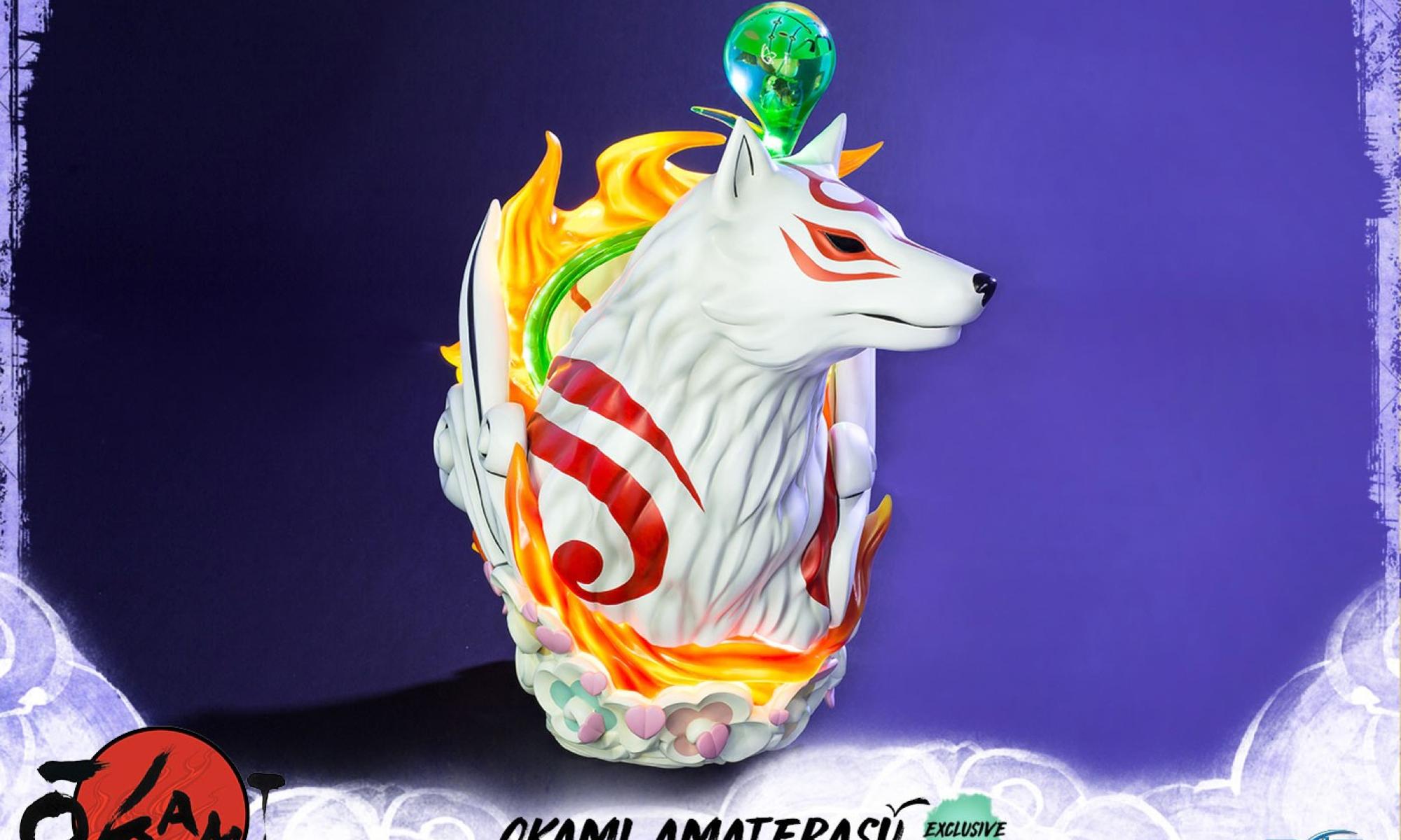 Okami Amaterasu pysti