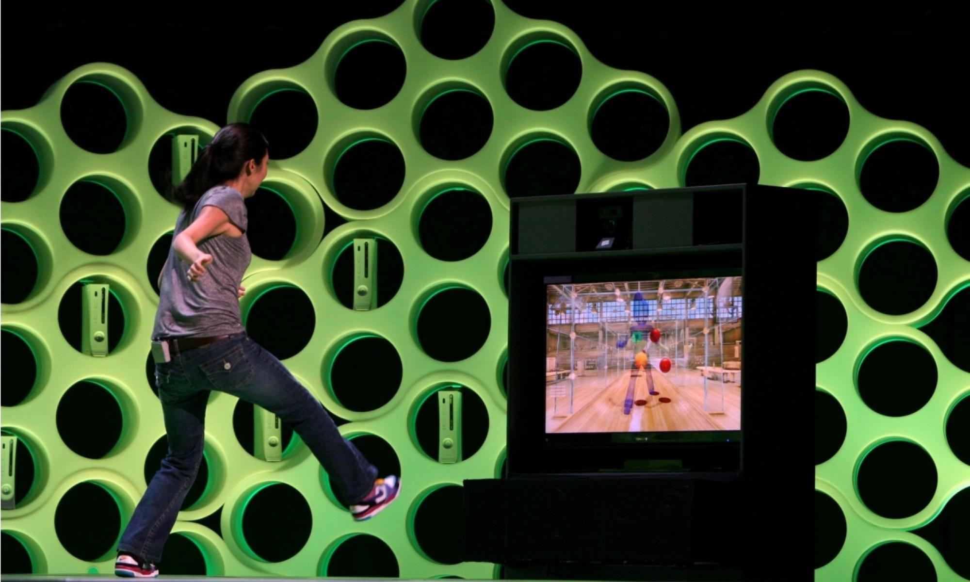 Kinect Sportsia E3-lavalla
