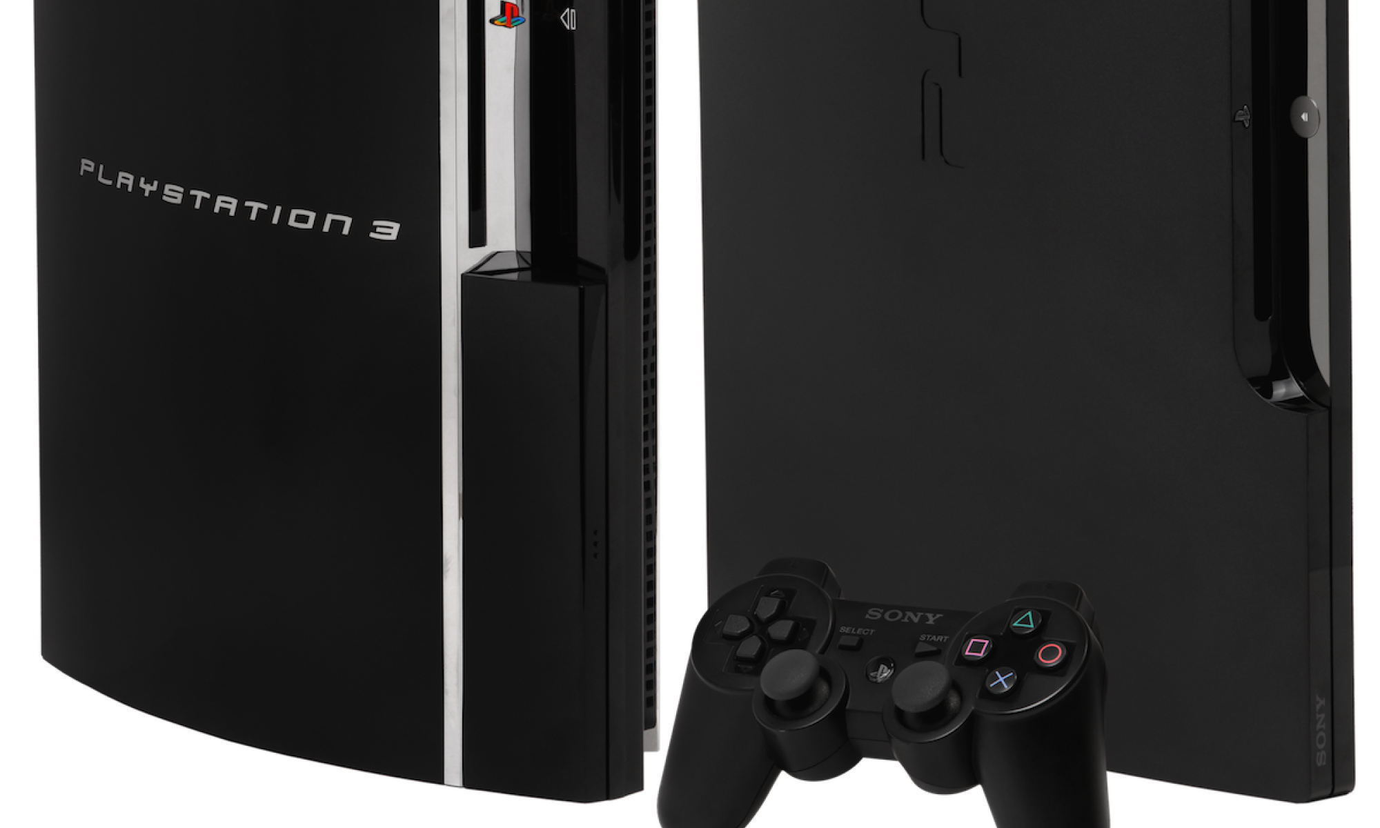 Alkuperäinen Playstation 3 ja PS3 super slim