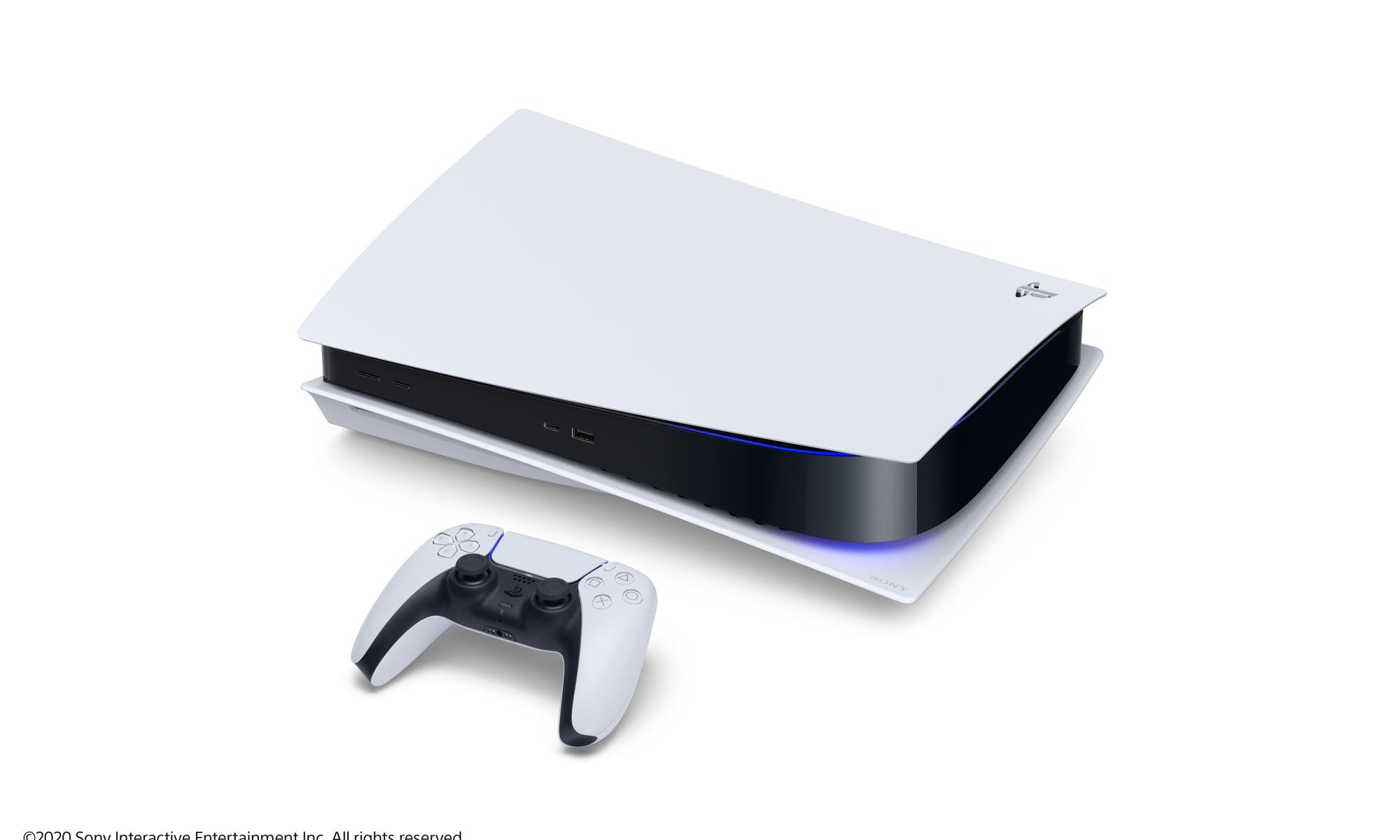 PS5 PlayStation 5 konsoli läskimalli ja DualSense-ohjain vaaka.jpg
