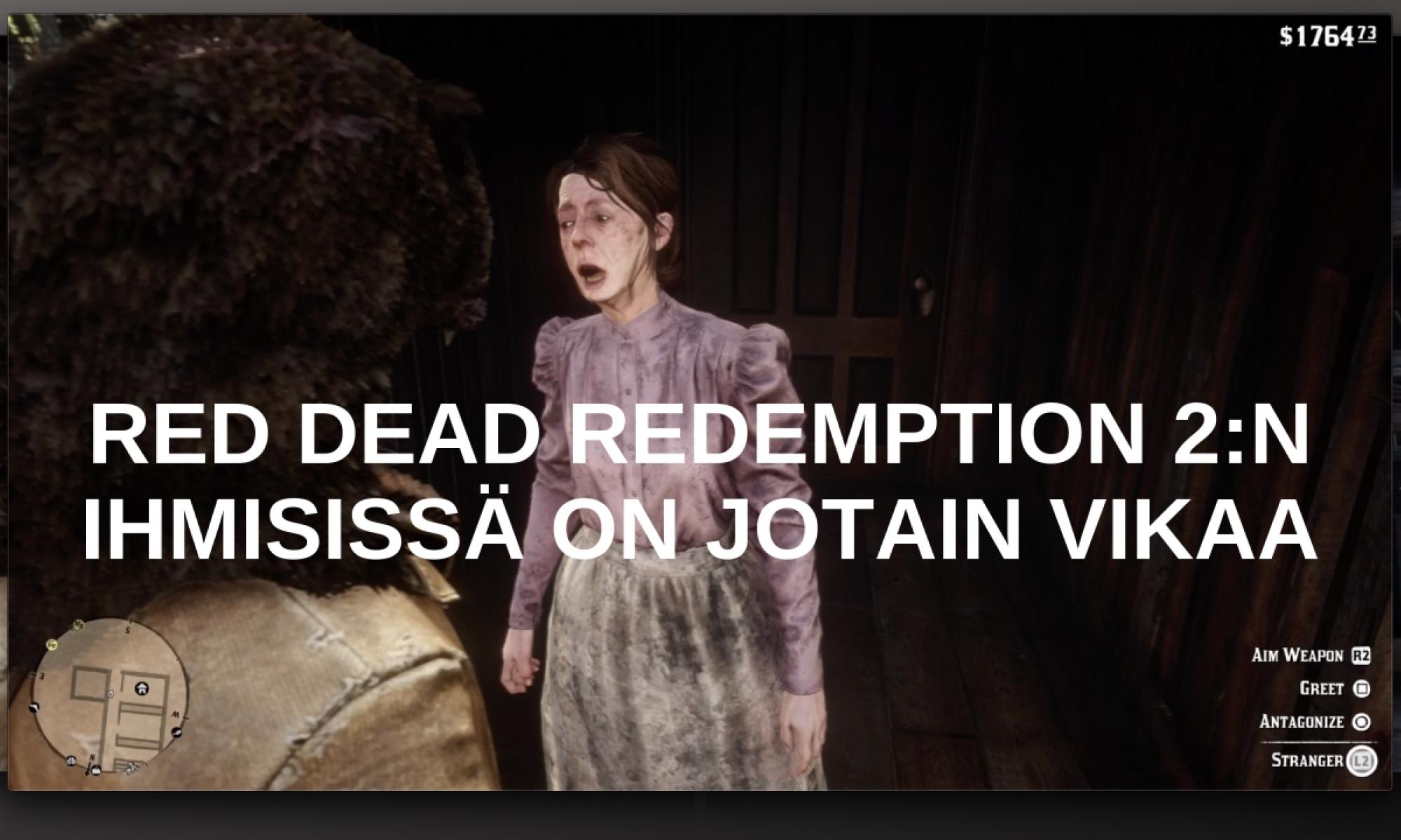 RED DEAD REDEMPTION 2:n ihmisissä on jotain vikaa