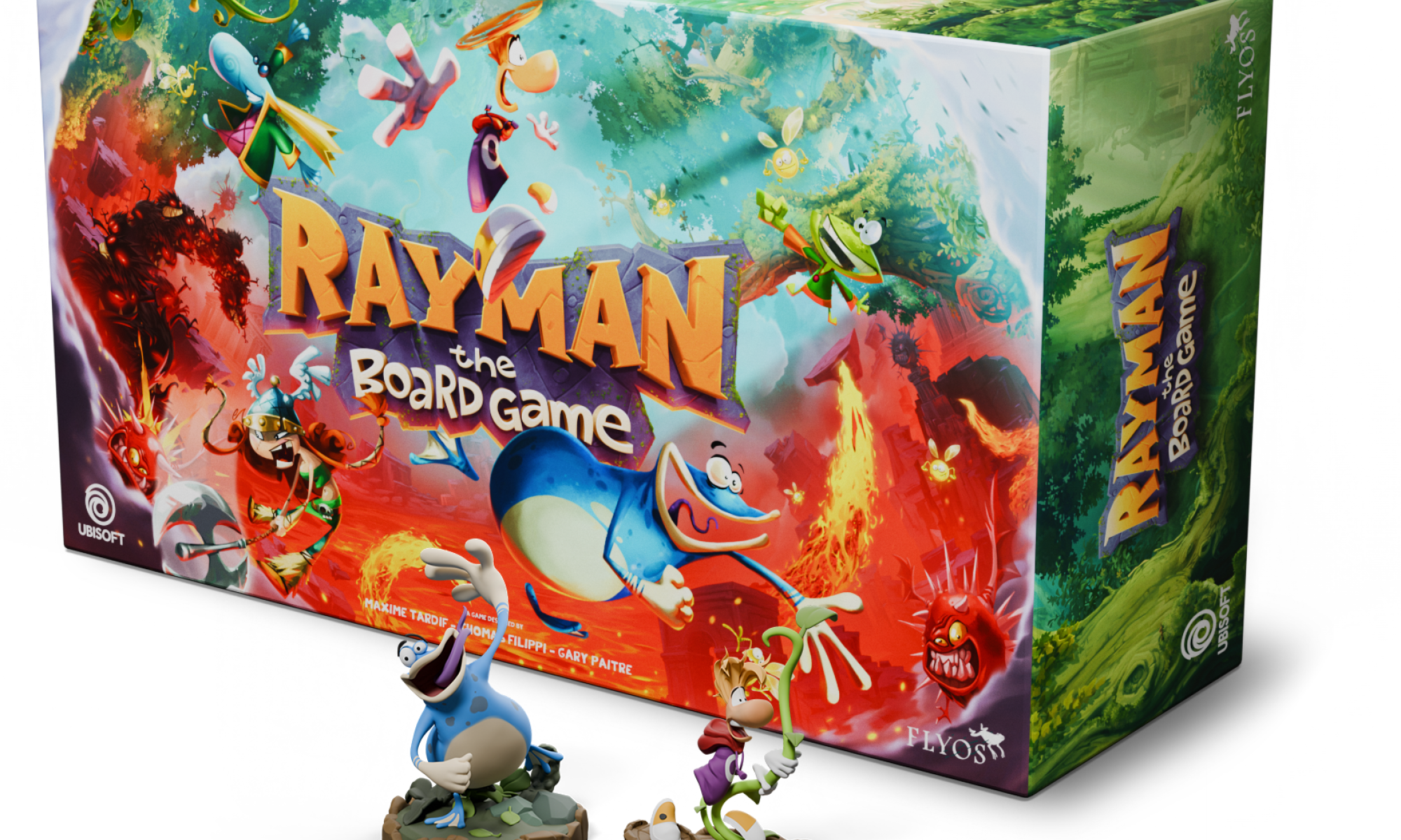 Rayman the board game lautapeli