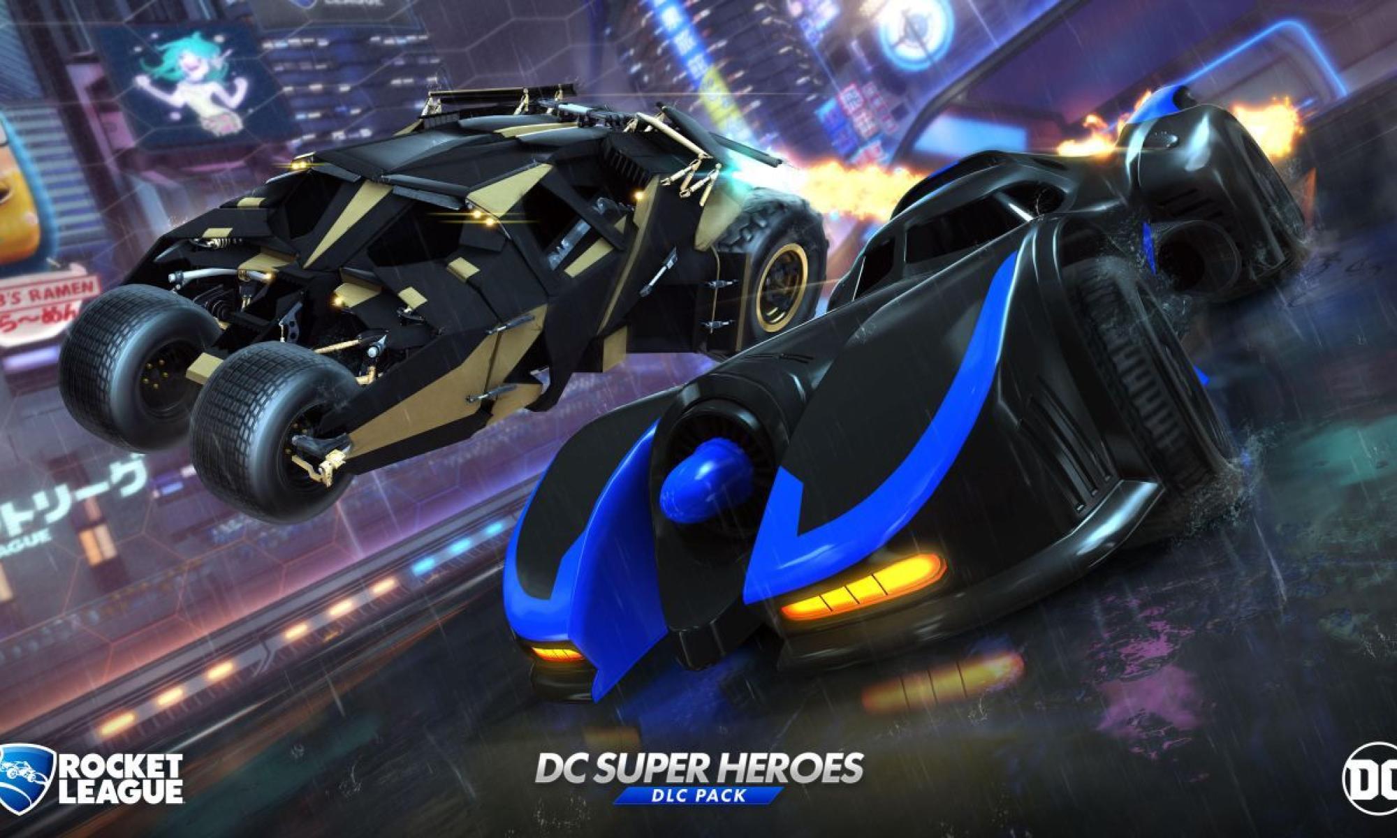 Rocket League DC Pack