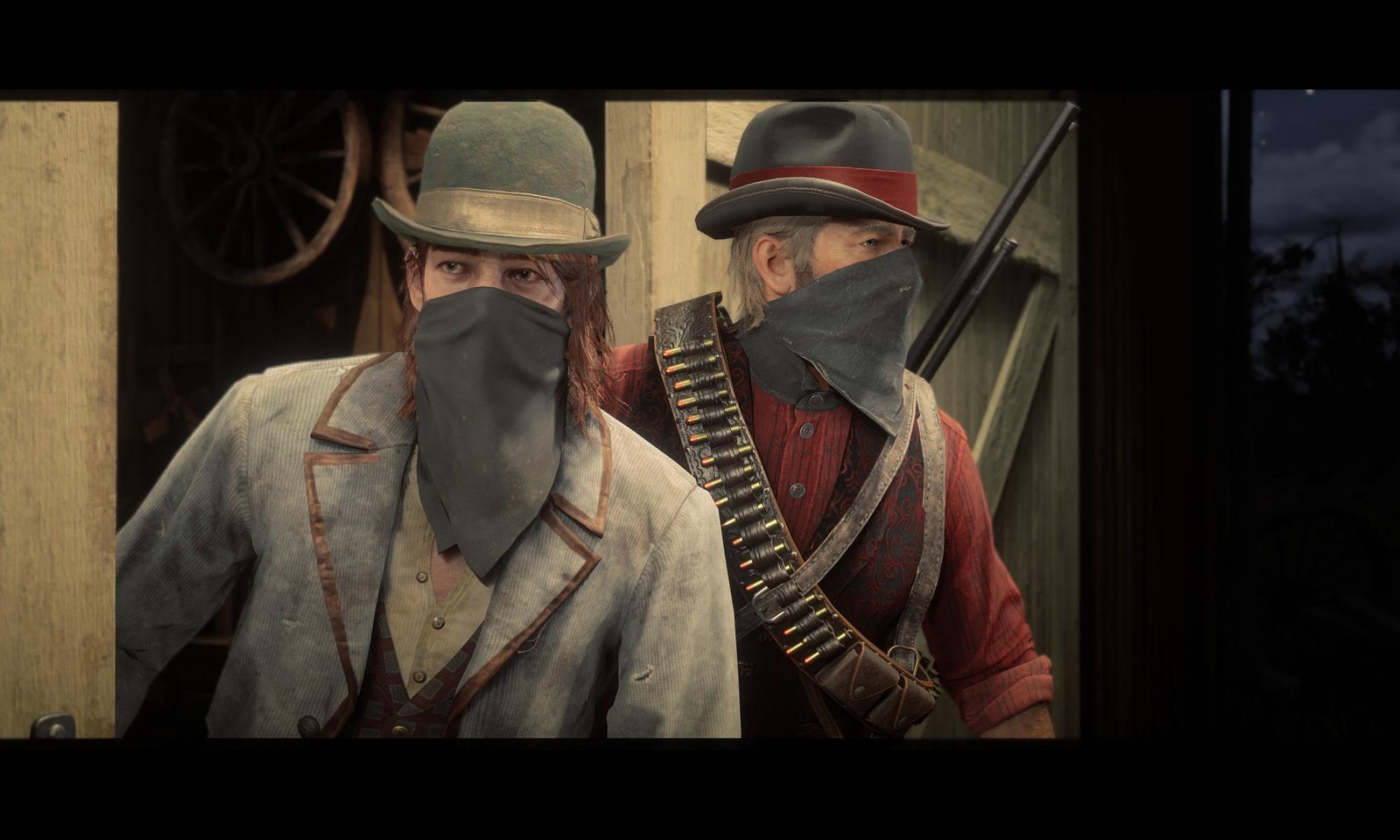 Red Dead Redemption 2: Sean ja Arthur rosvohommissa
