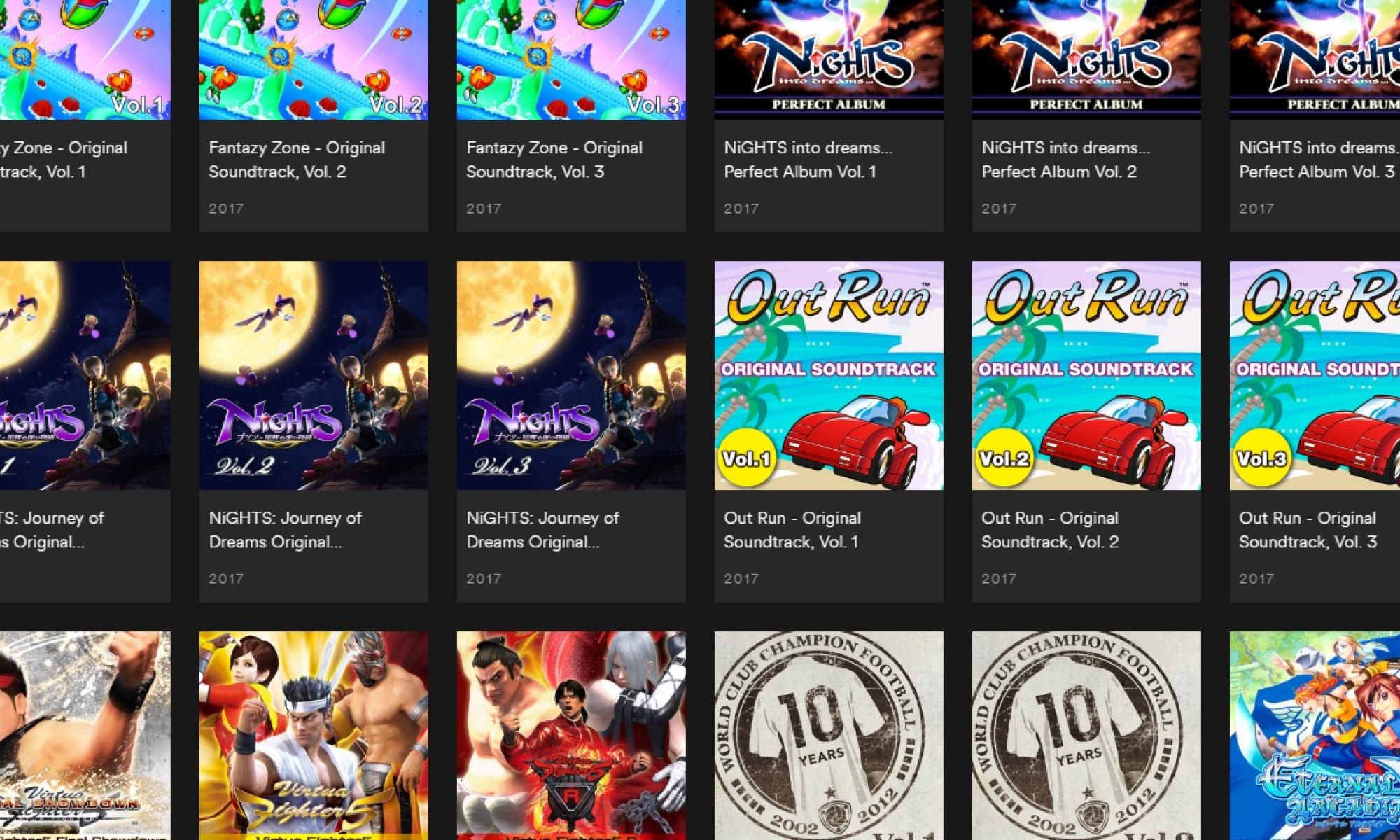 Sega Spotify