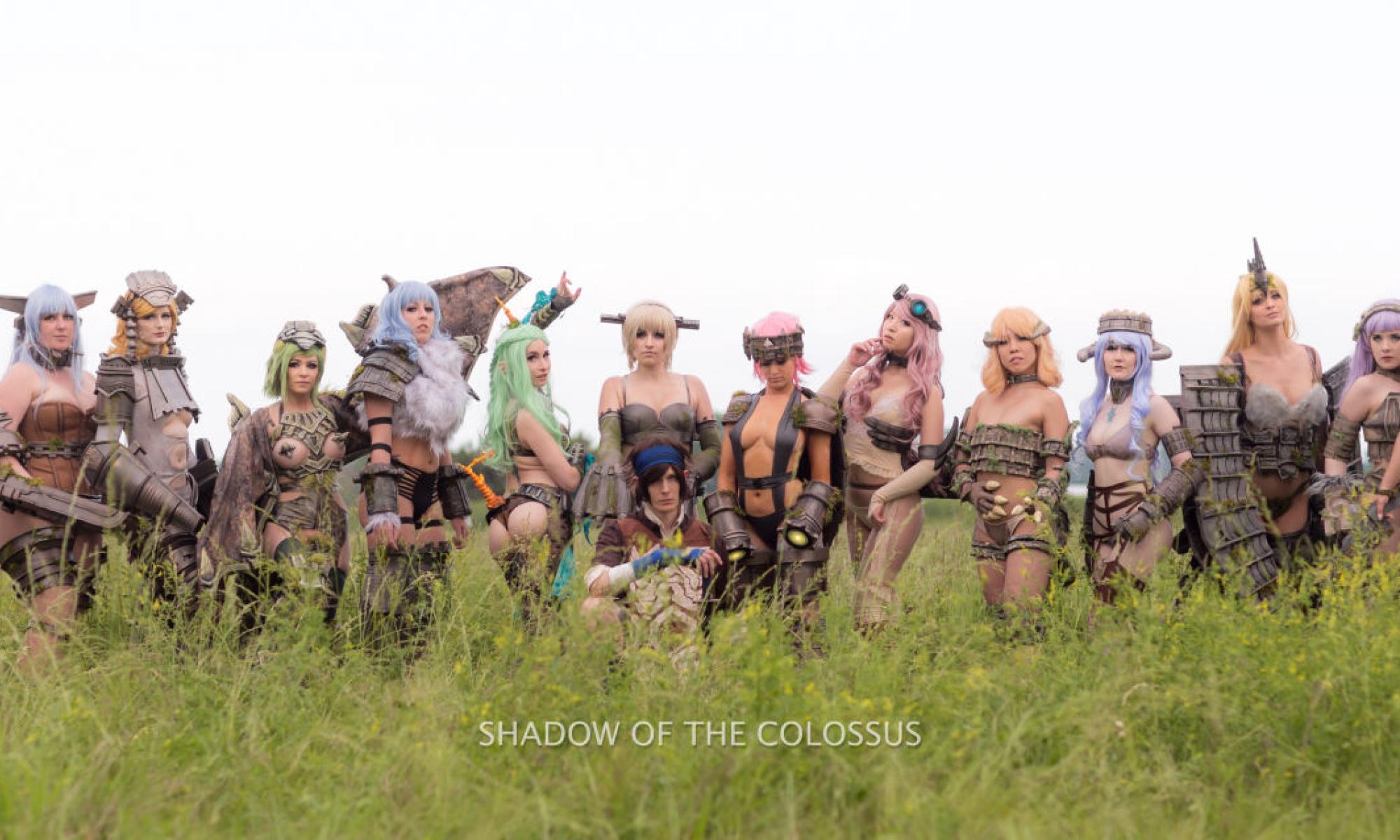 Shadow of Colossus cosplay nsfw