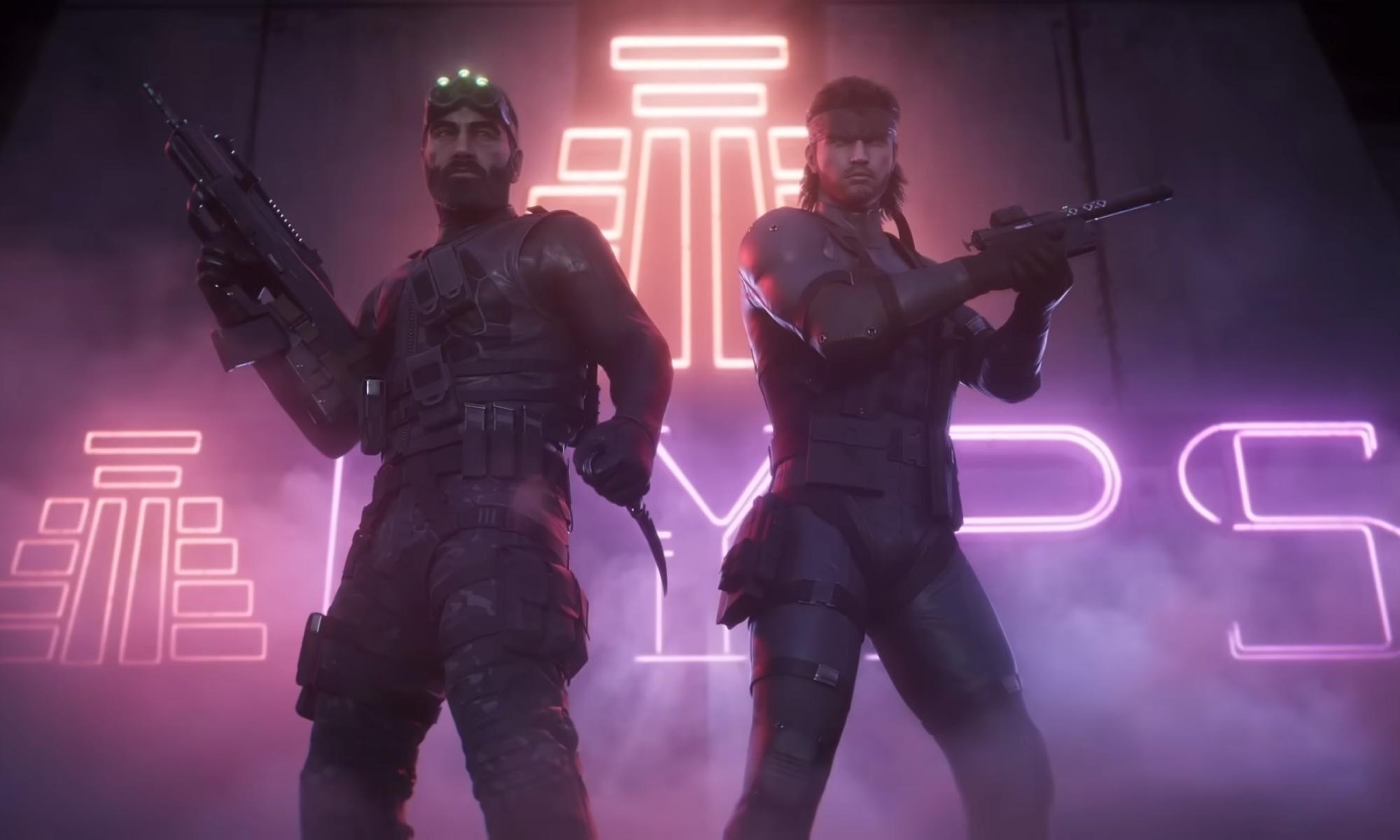 Solid Snake Sam Fisher Rainbow Six Siege