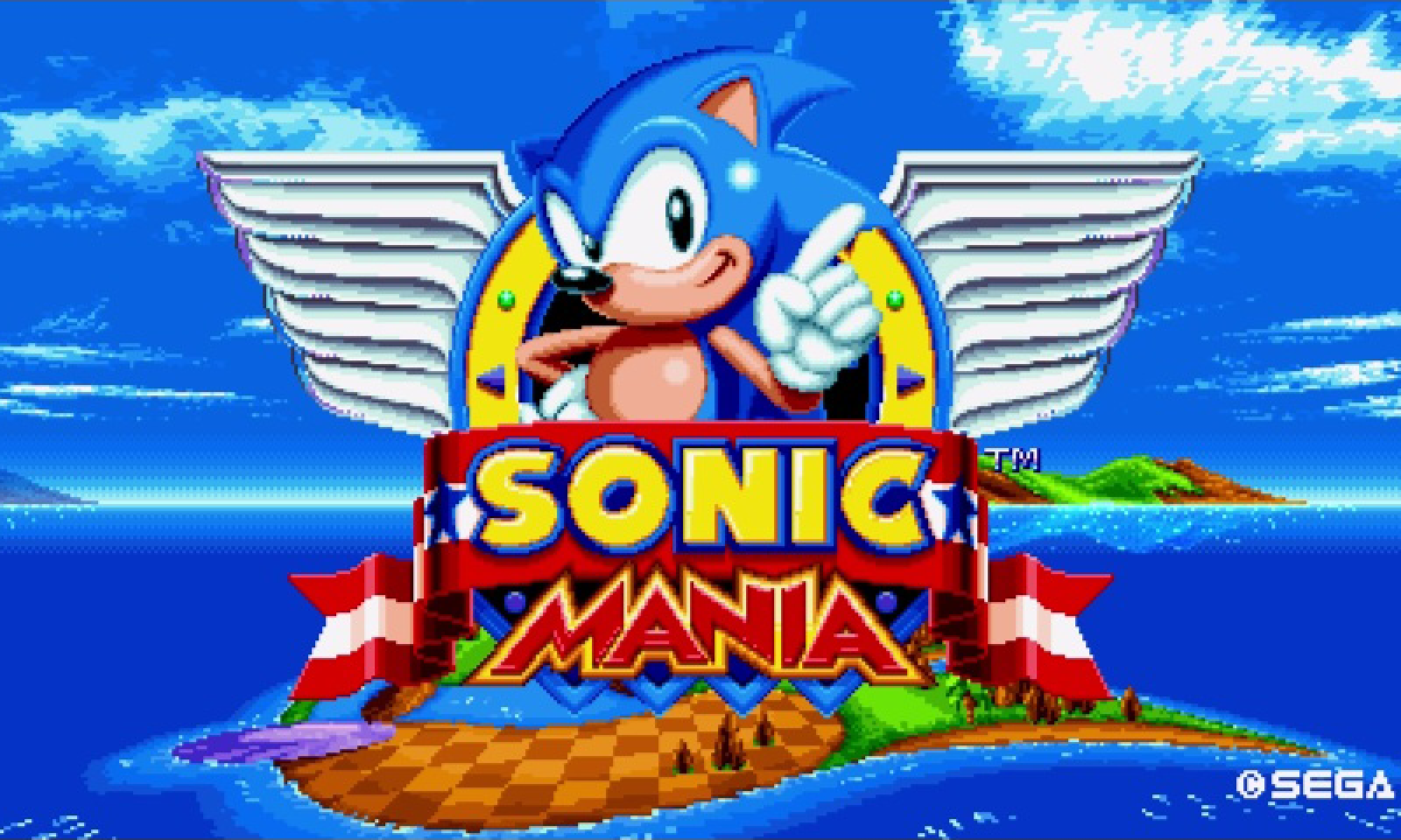 Sonic Mania logo