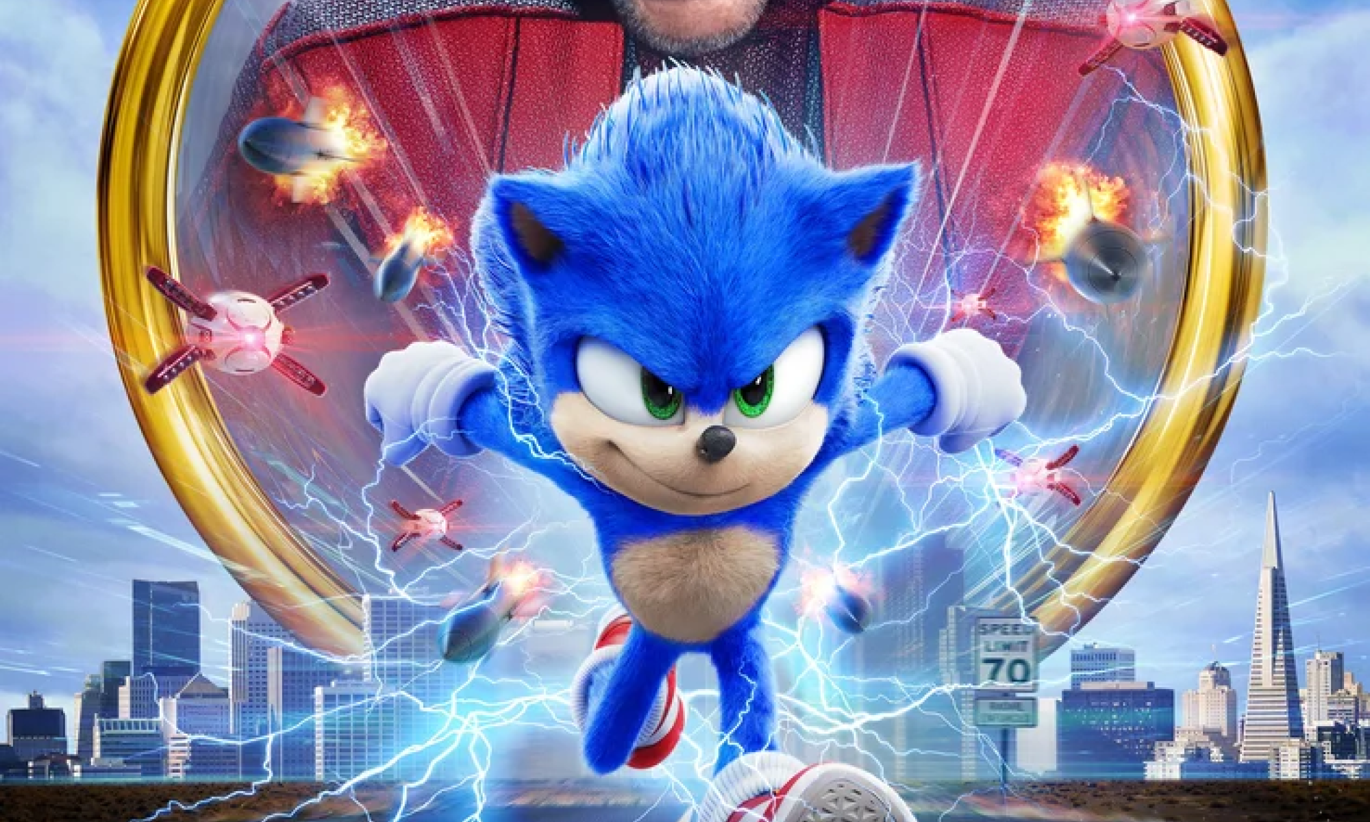 Sonic the Movie uusi juliste