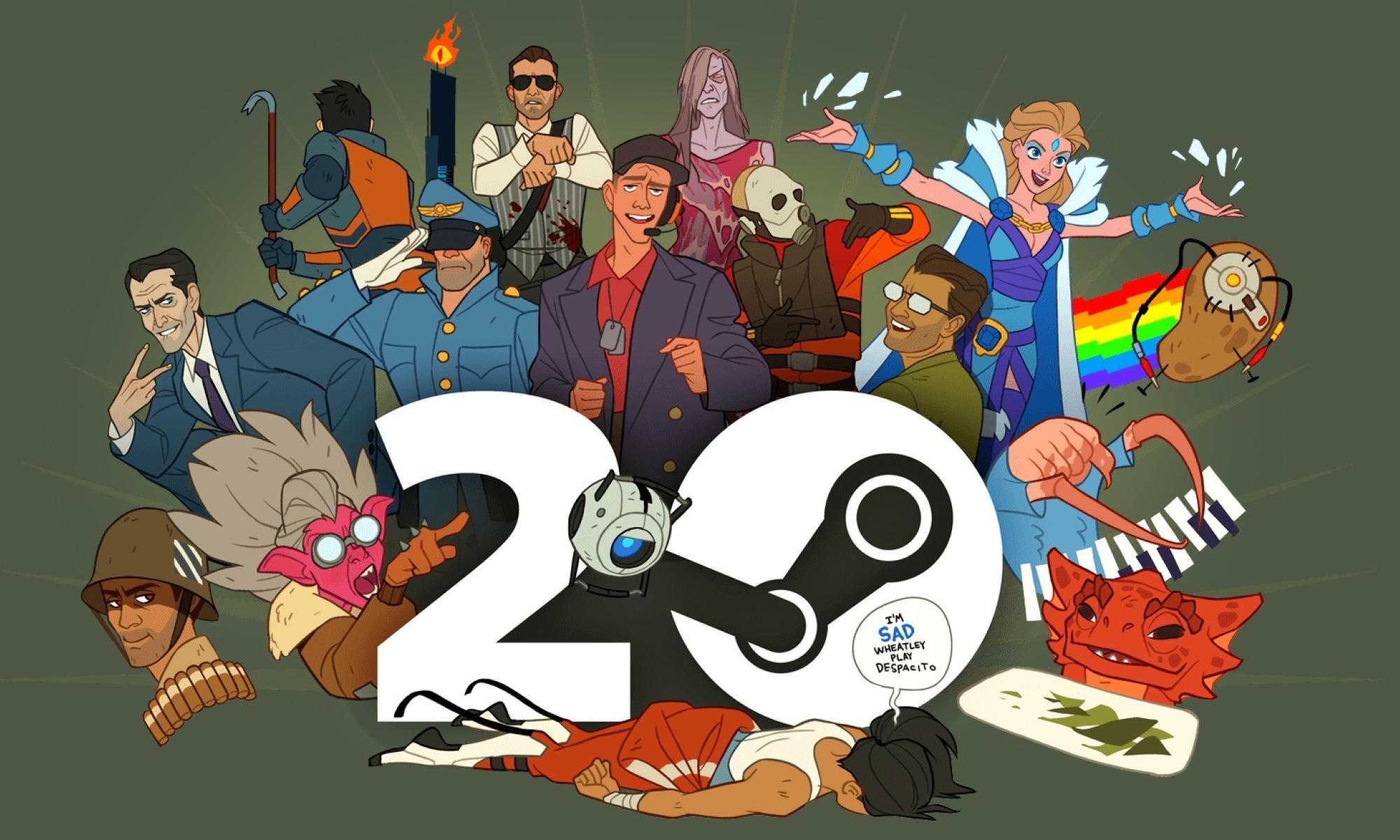 Steam 20 vuotta