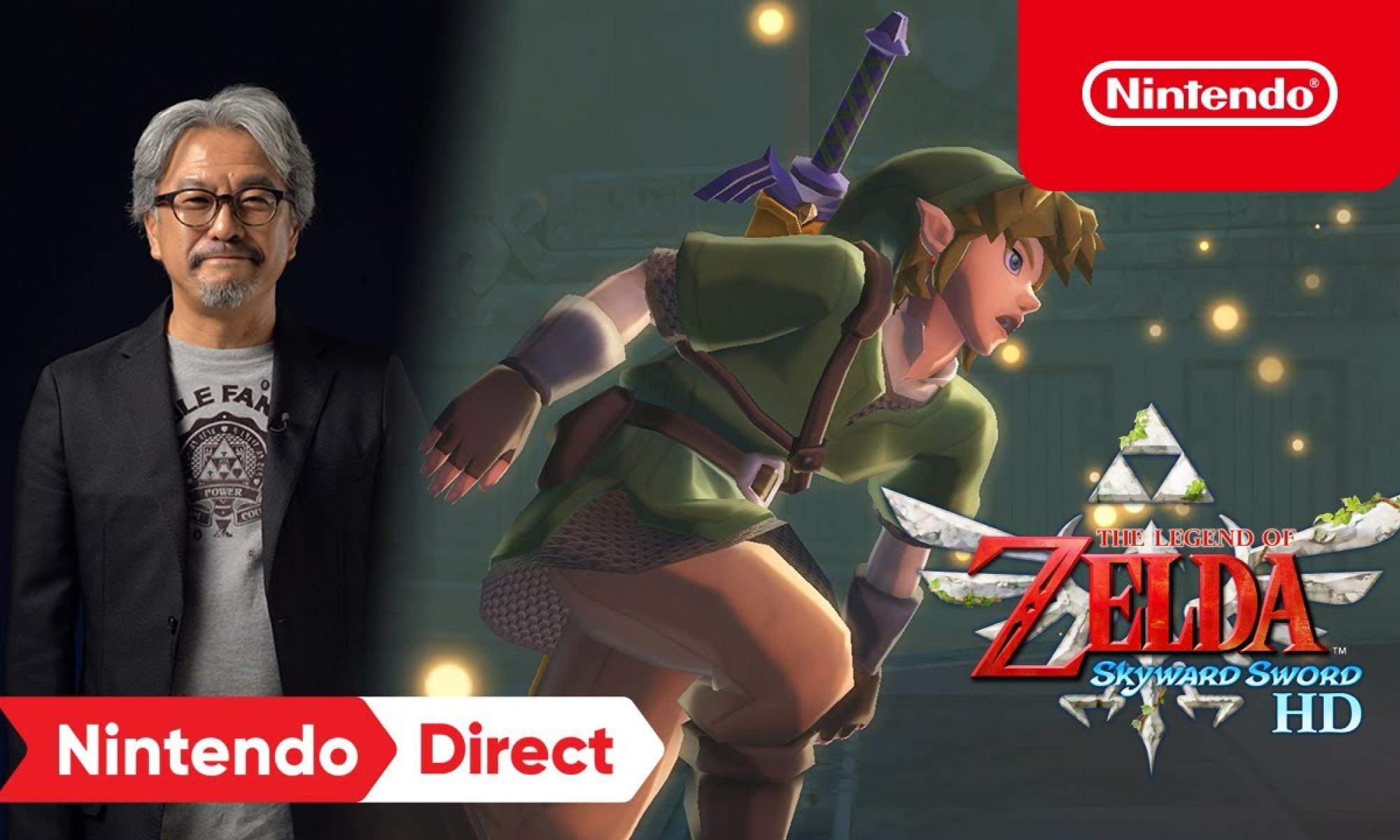 The Legend of Zelda Skyward Sword HD Nintendo Direct
