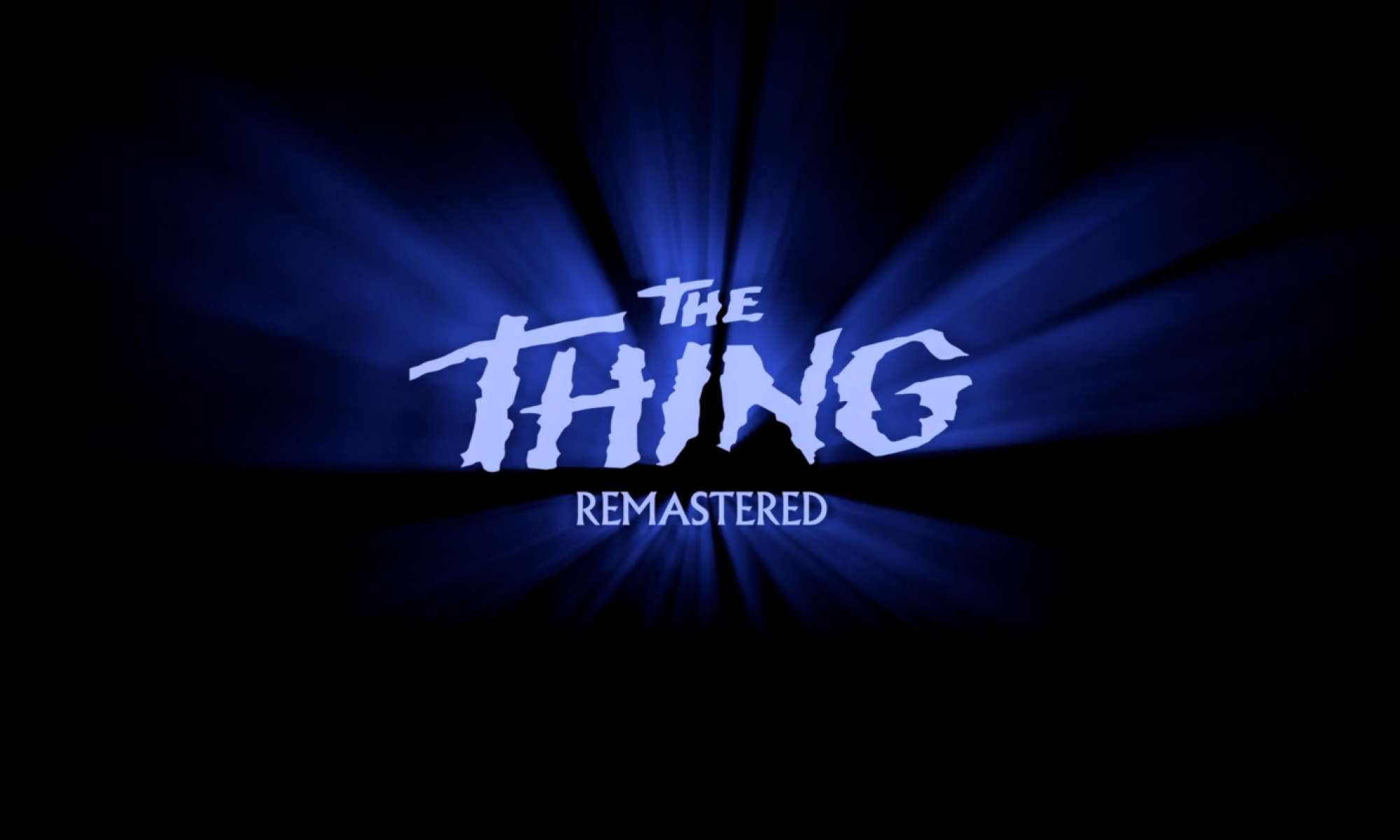 The Thing Remastered logo