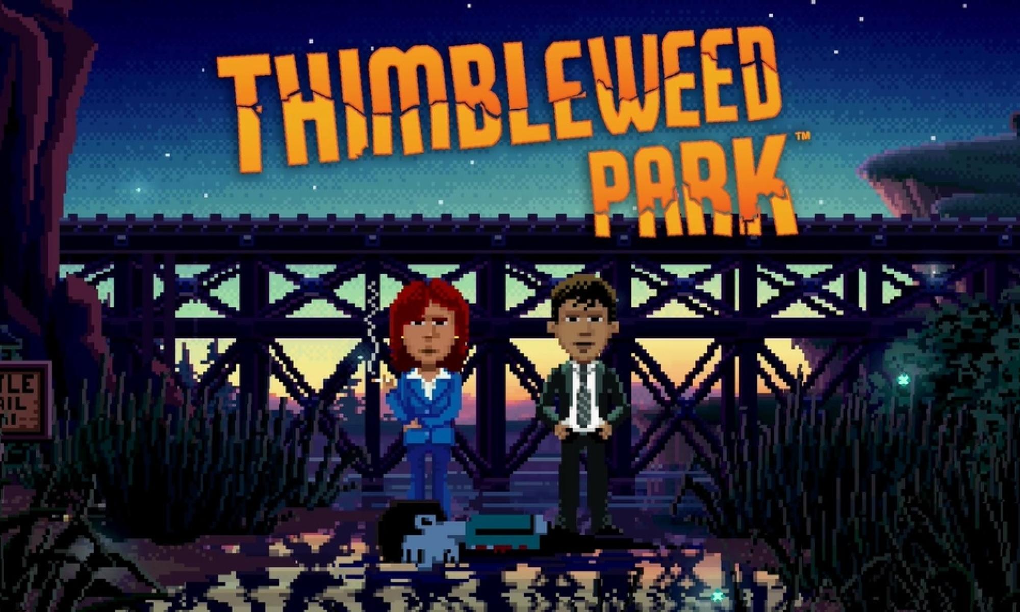 Thimbleweed Park banneri