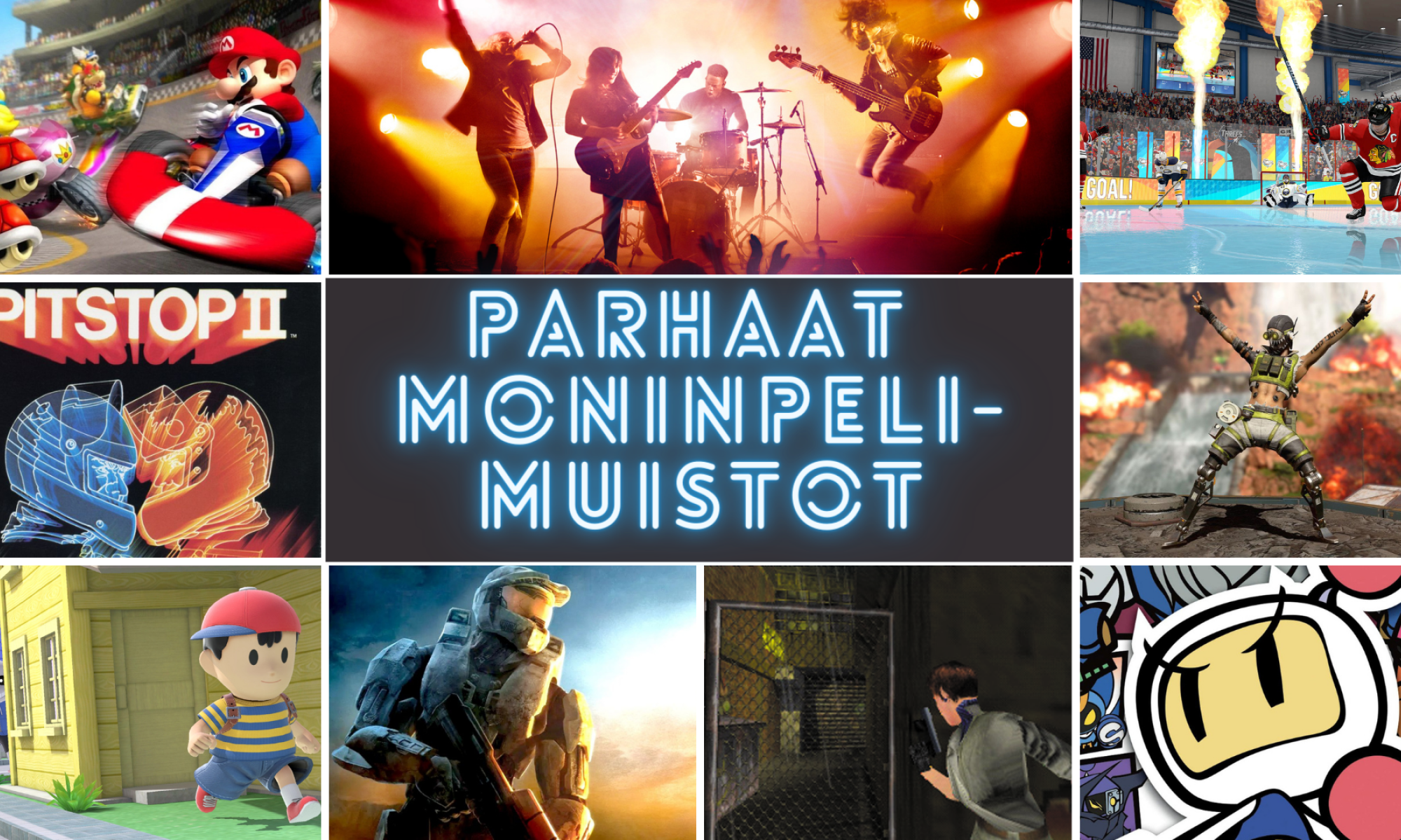 Toimituksen moninpelimuistoista parhaat