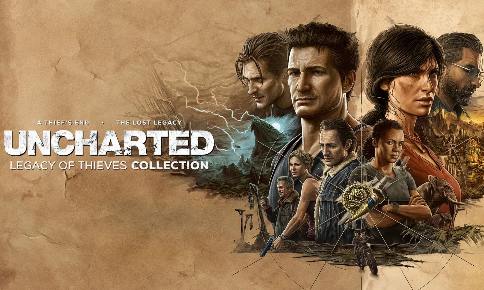 Uncharted Legacy of Thieves Collection nostokuva