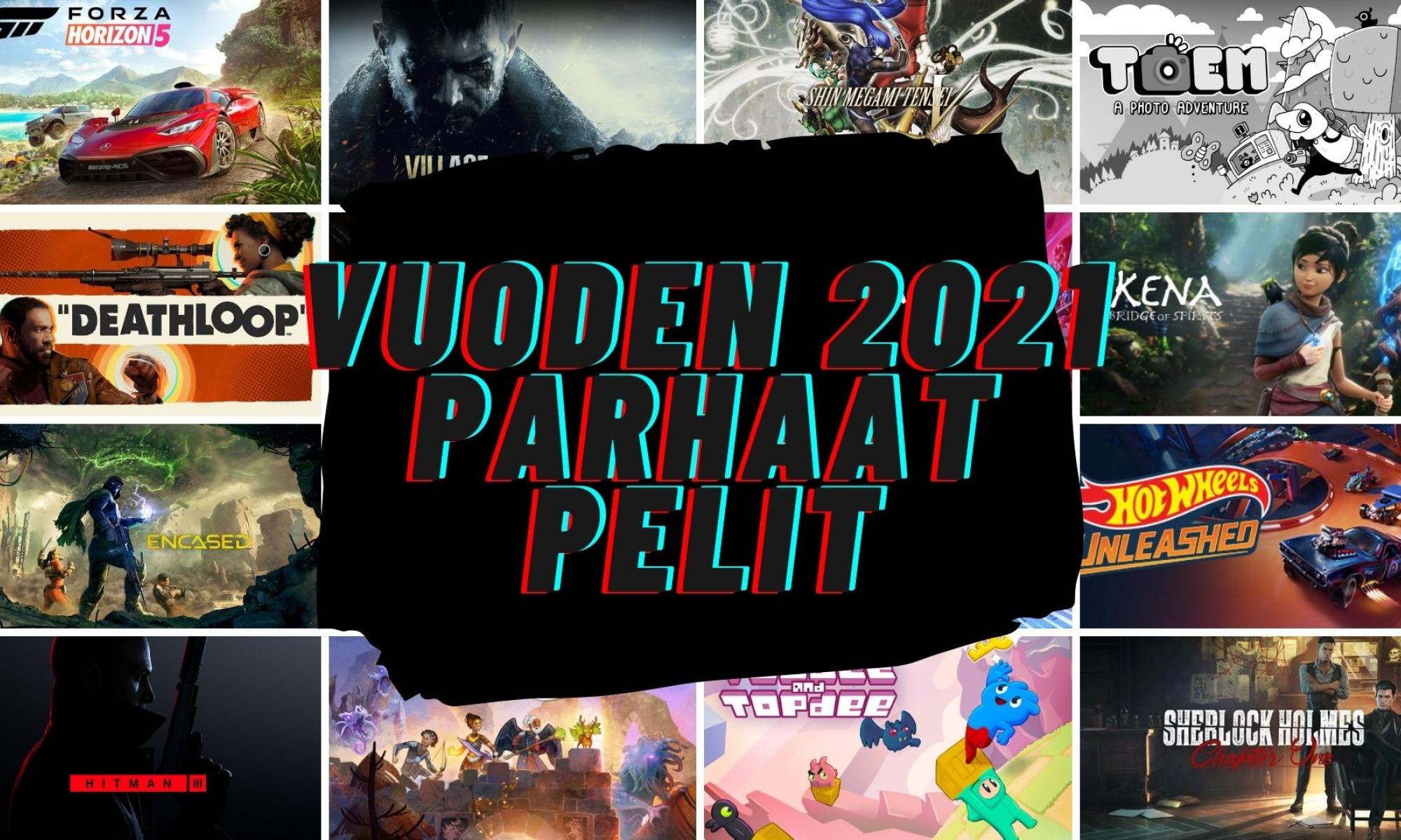 Vuoden 2021 parhaat pelit toimituksen mielestä nostokuva