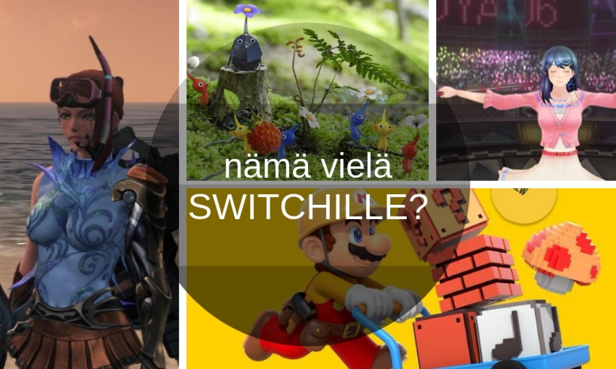 Wii U -pelit Switchille banneri